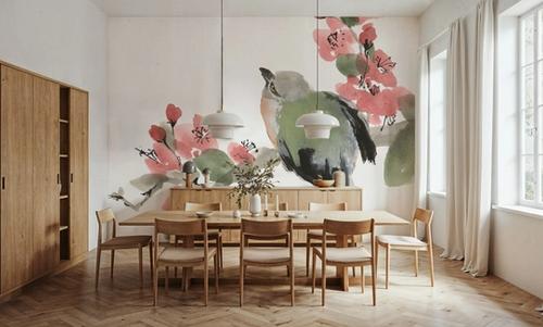 Bird and Blossoms II