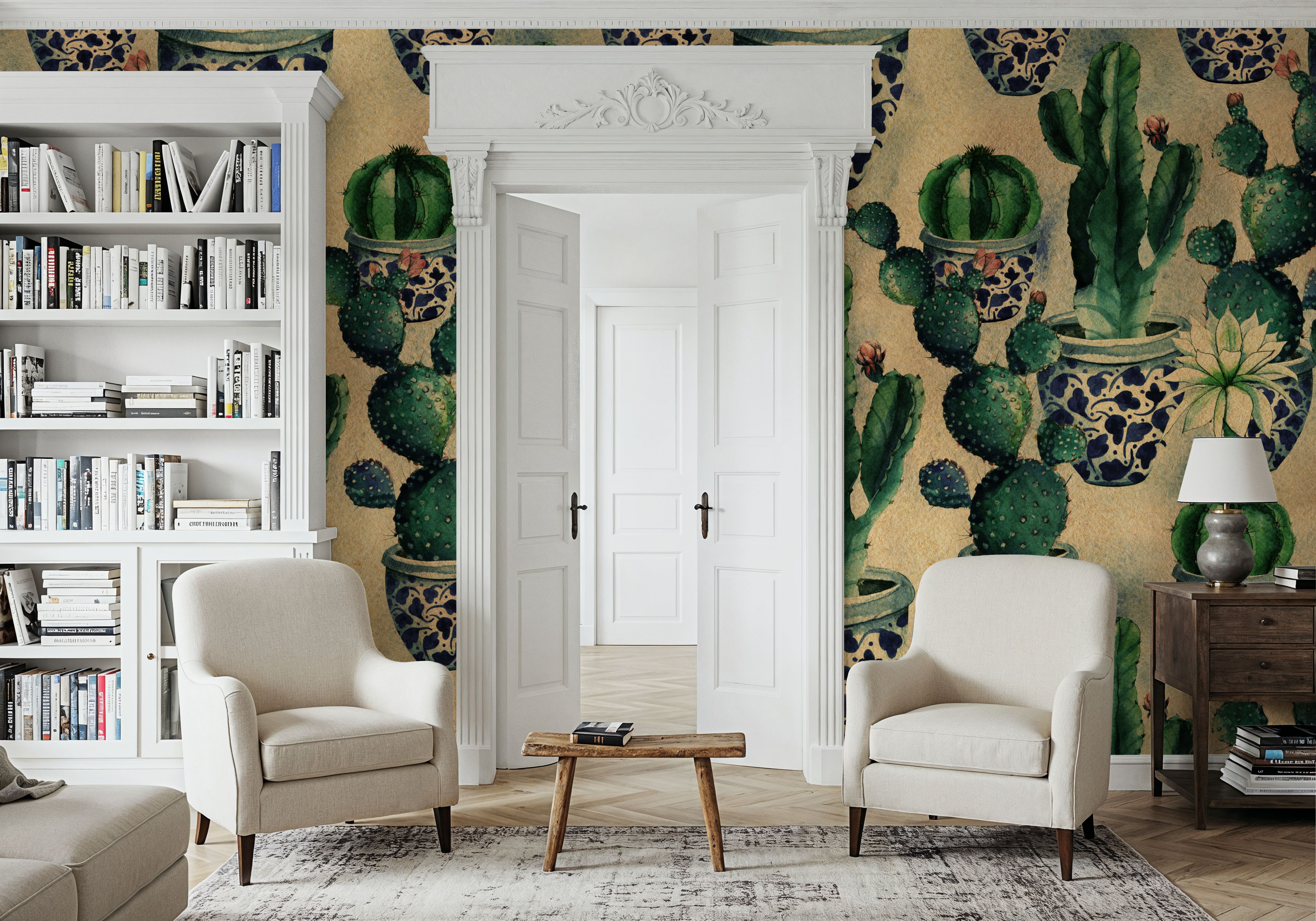 Ornate Cactus Garden