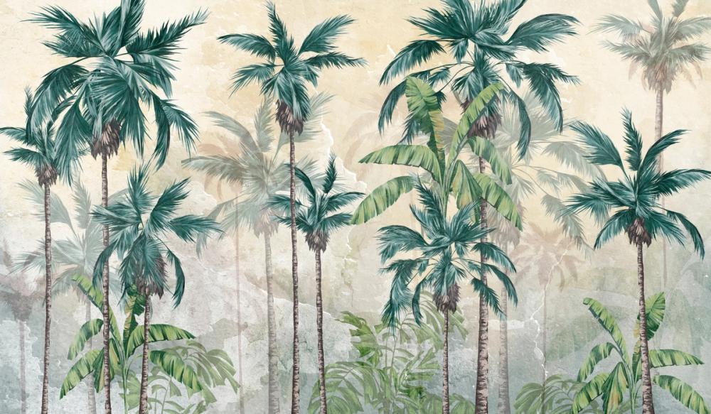 Textured Palm Paradise