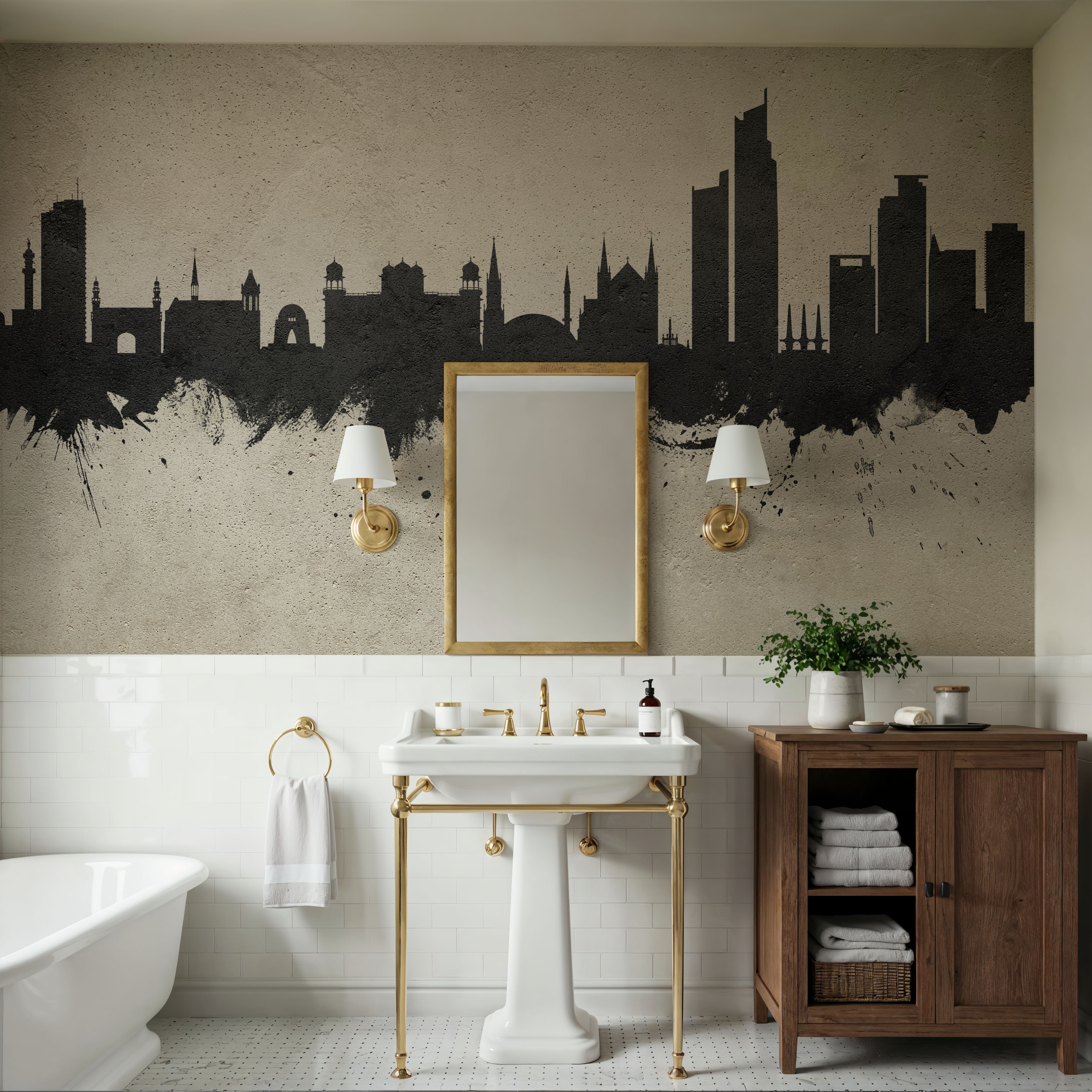 Karachi Pakistan Skyline Concrete