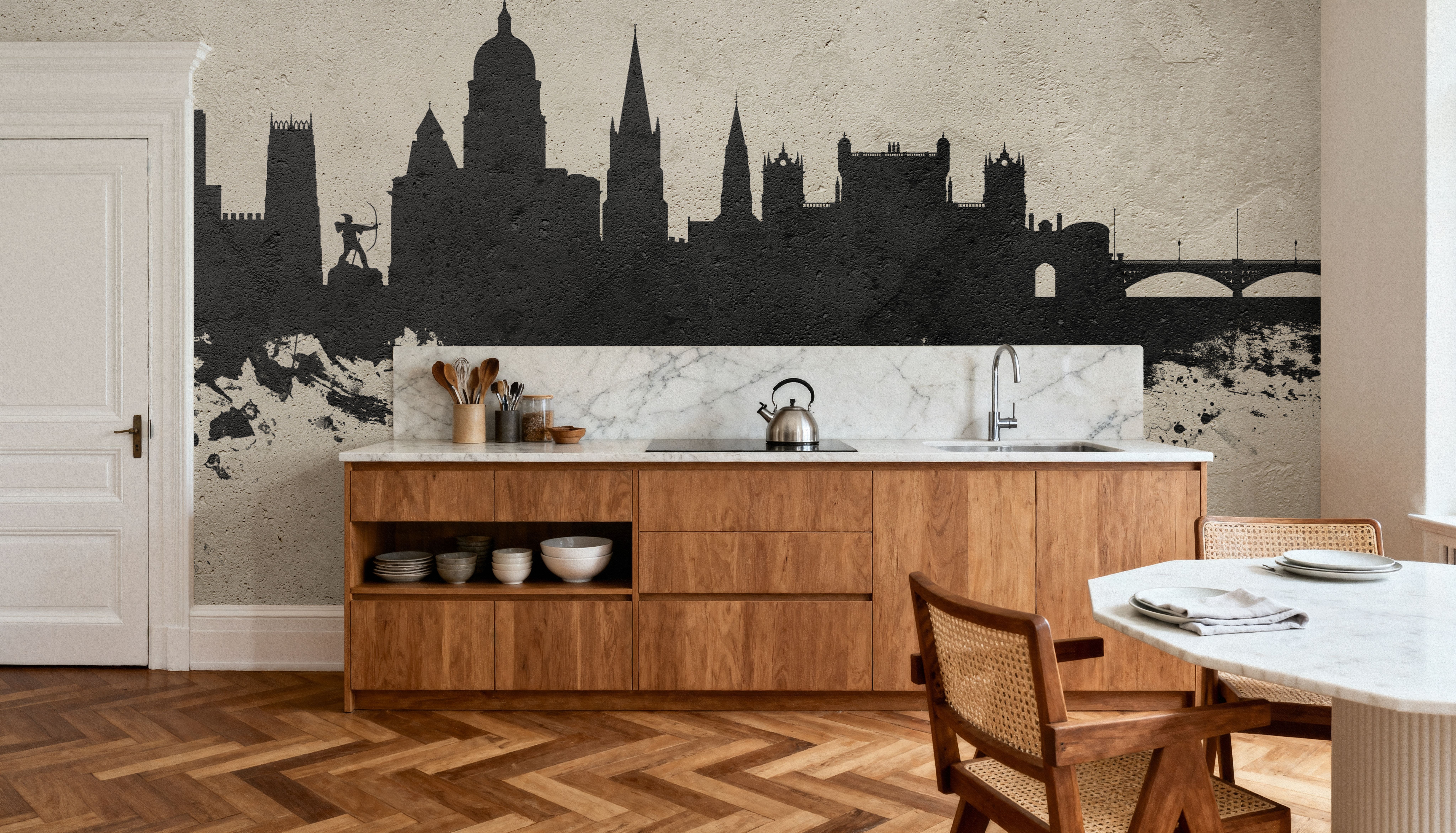 Nottingham England Skyline Concrete