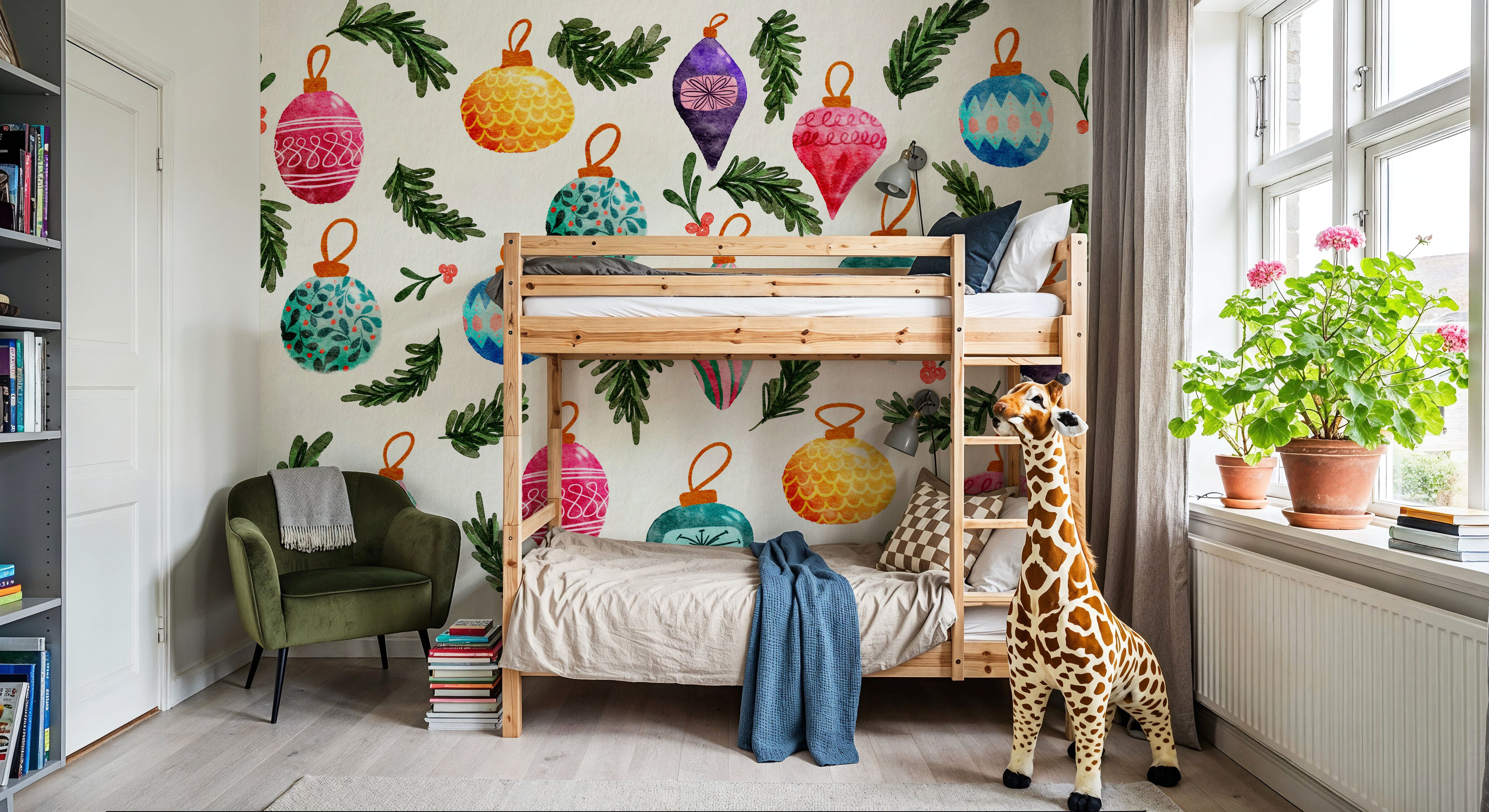 Christmas Ornaments, Wallpaper