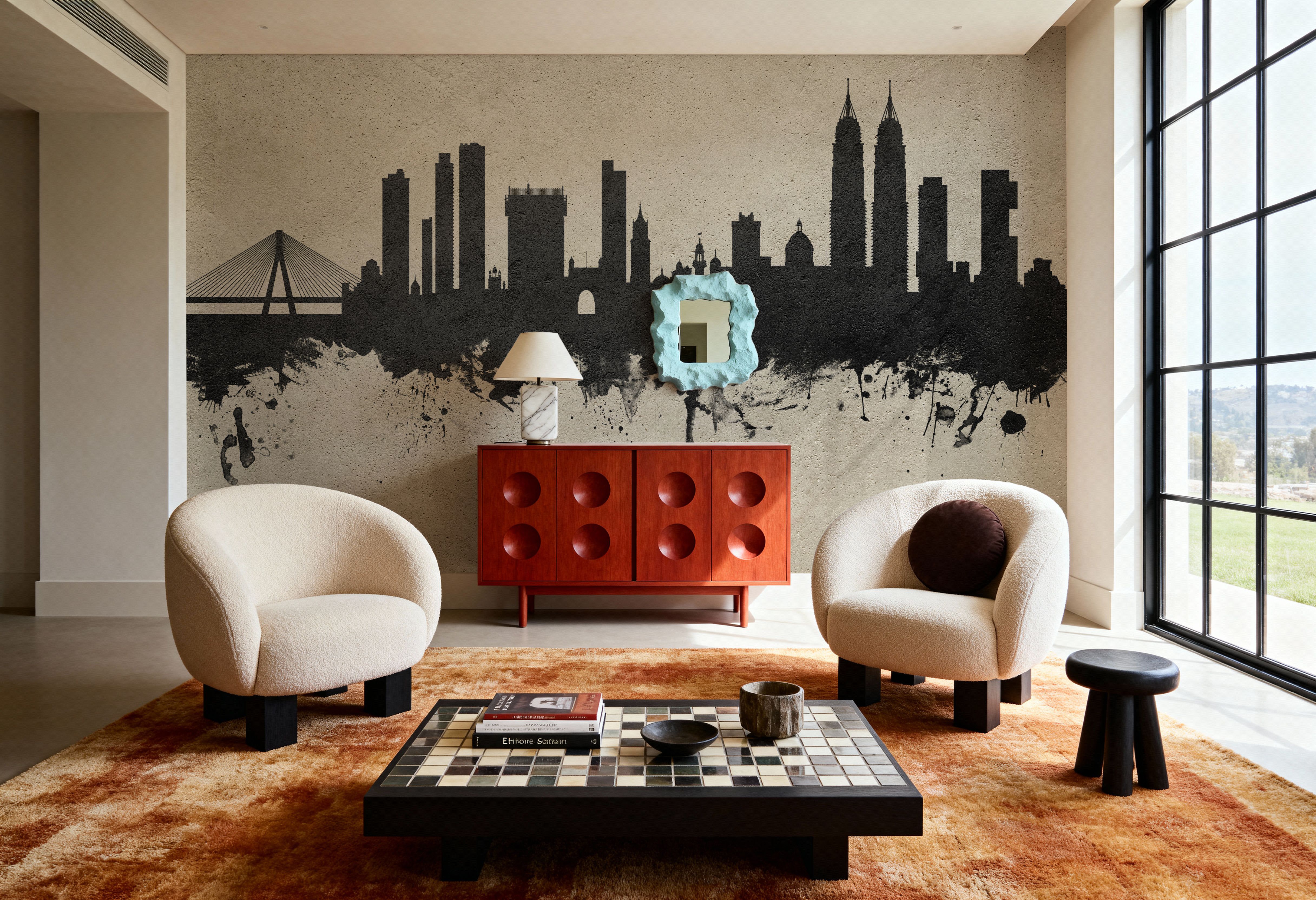 Mumbai Skyline India Bombay Concrete