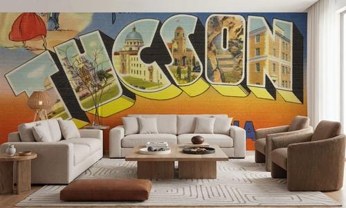 Greetings from Tucson - Screenprint Postcard