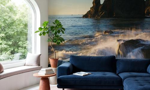 Sea Stack and Surf