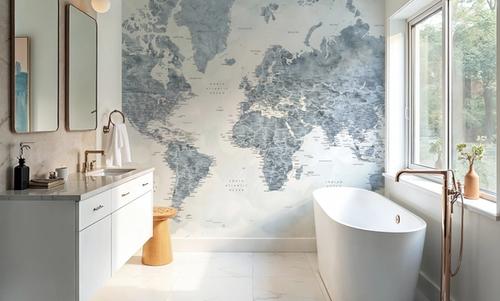 World Map Cities - Jacq