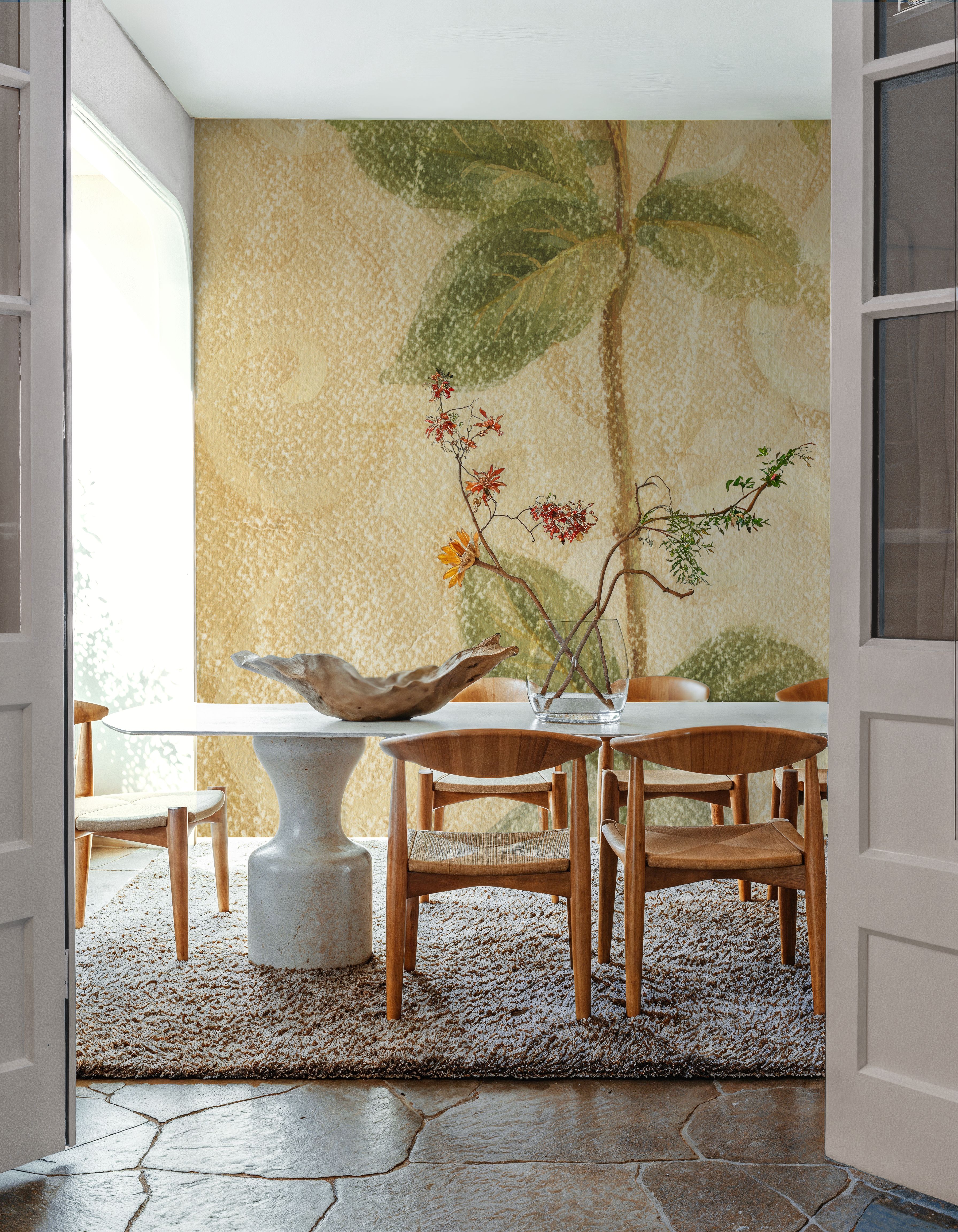 Vintage Lilac in Glass Vase