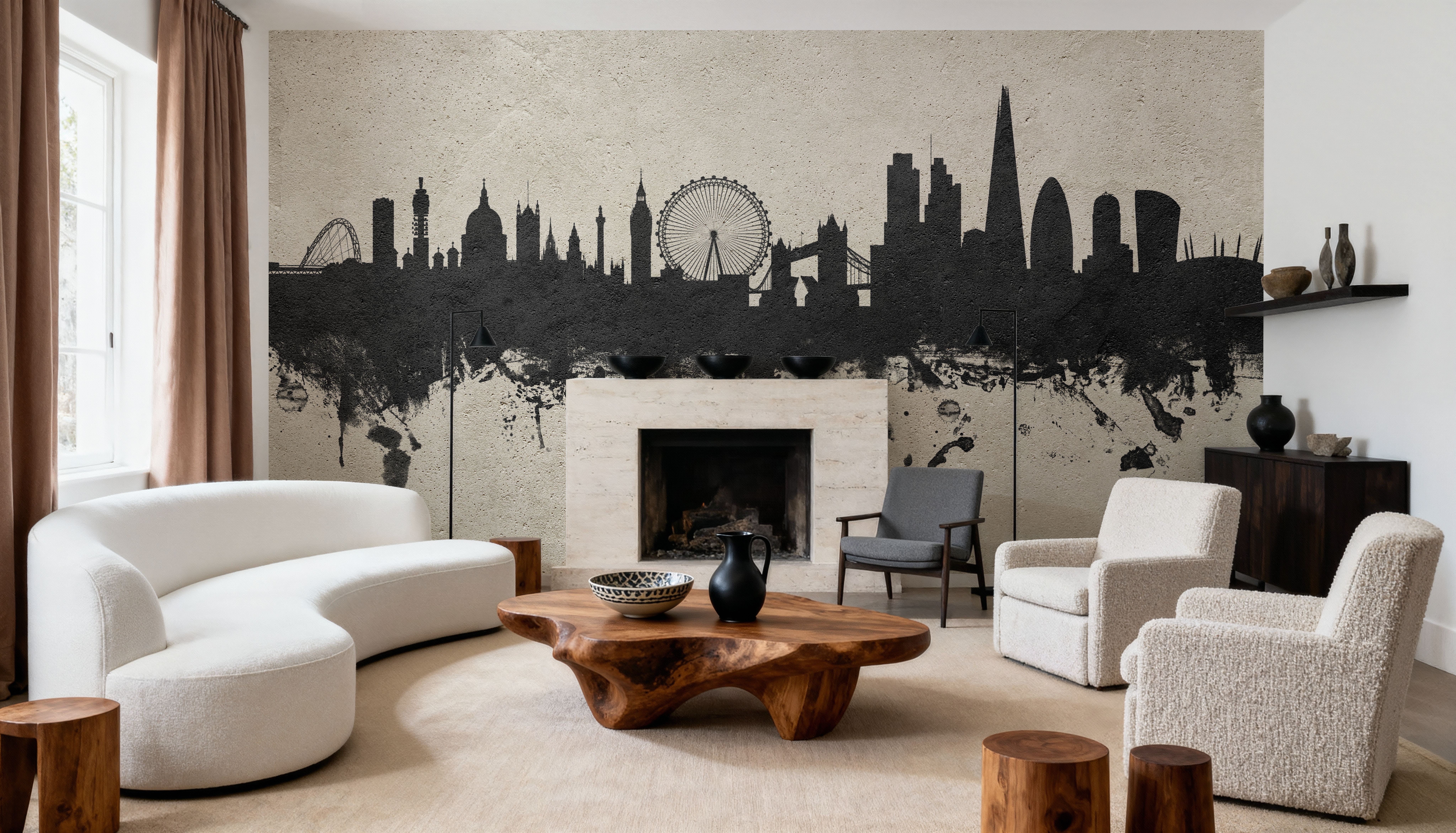 London Skyline Concrete