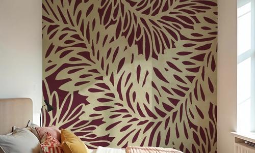 Leaf Wave Claret
