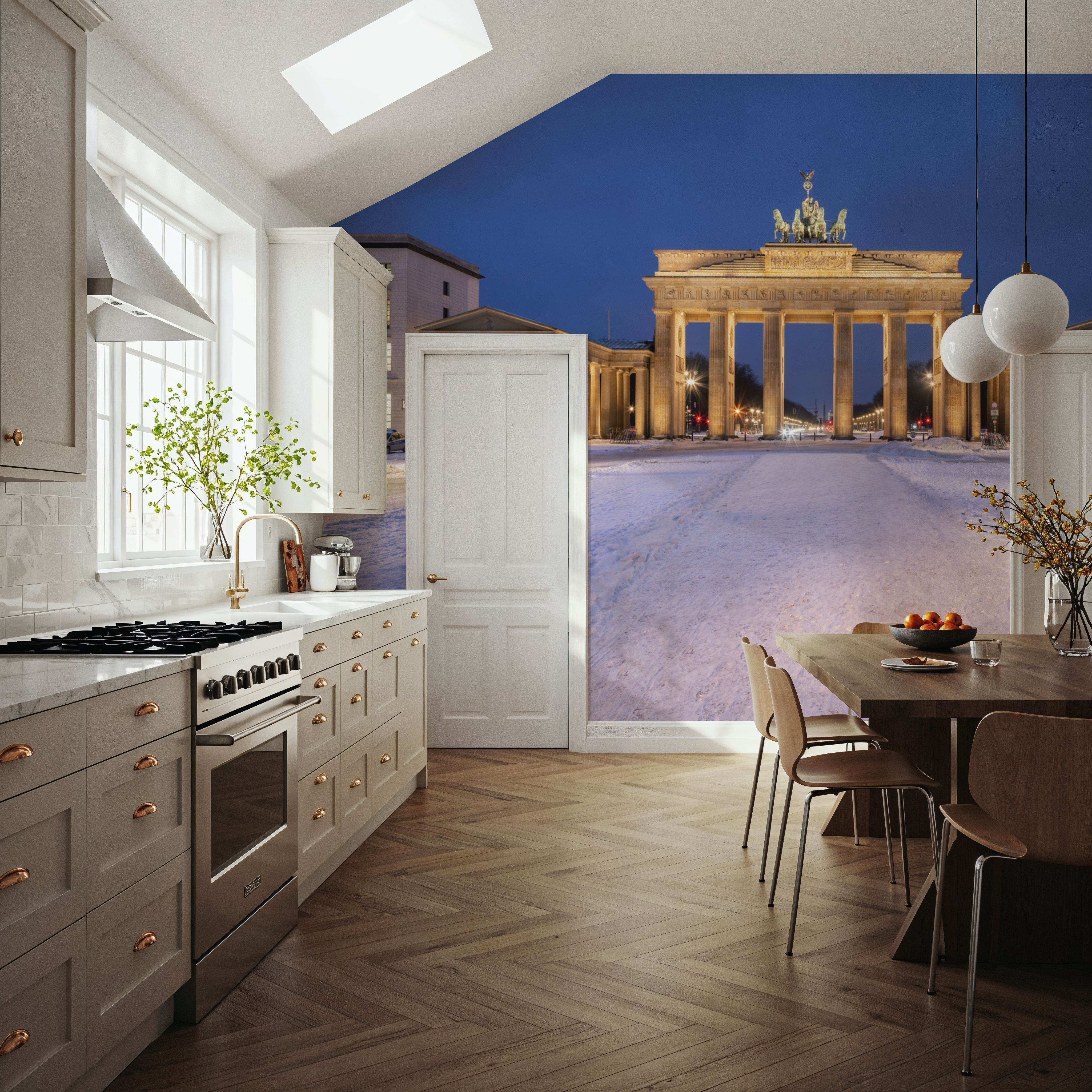 Brandenburger Tor in Winter