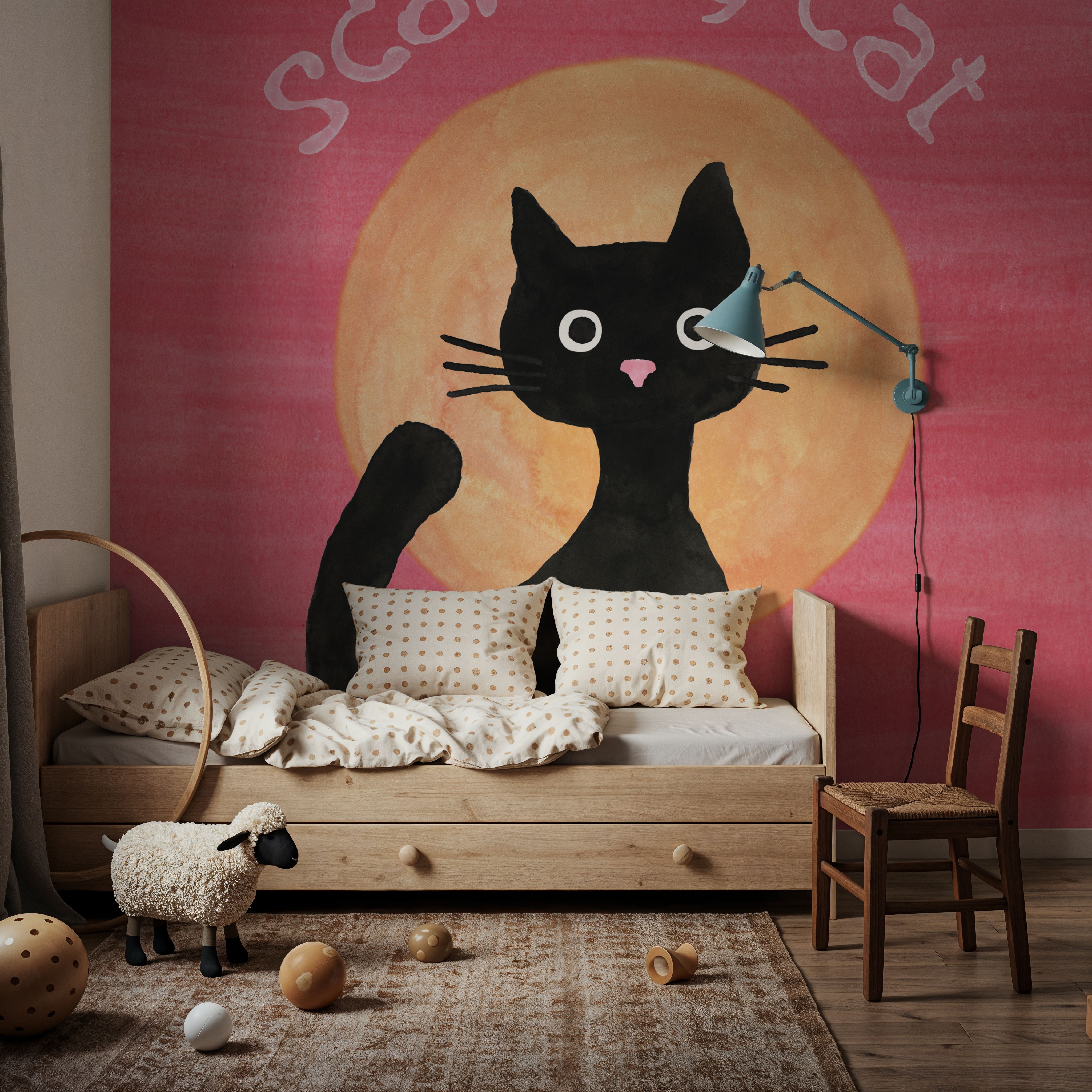 Scaredy Cat Pink