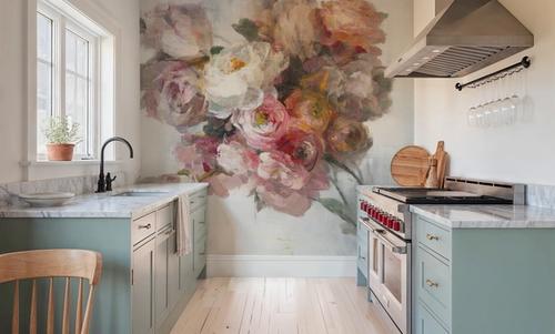 Blush Bouquet on White