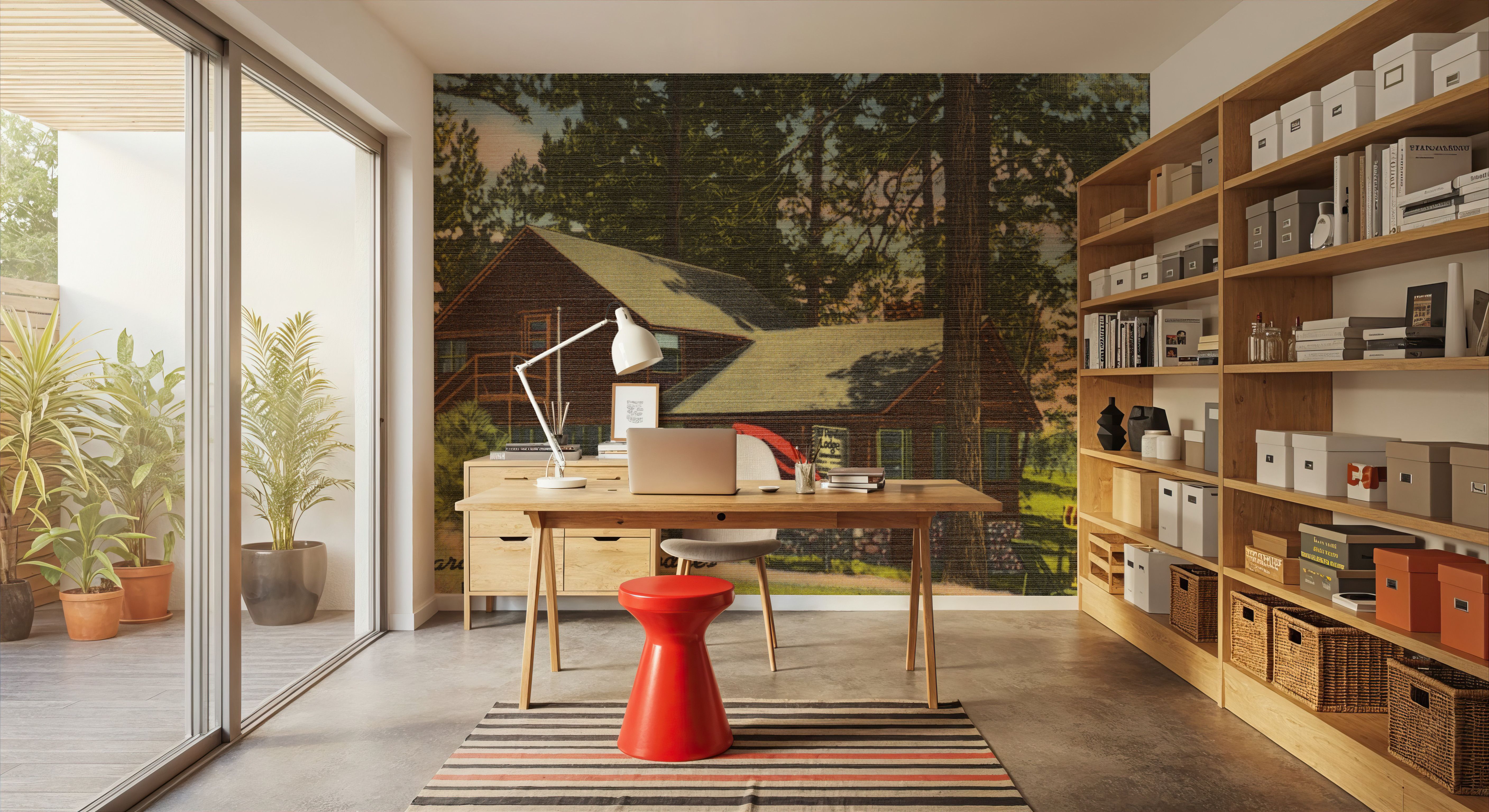 Greetings from El Paraiso Motel - Screenprint Postcard