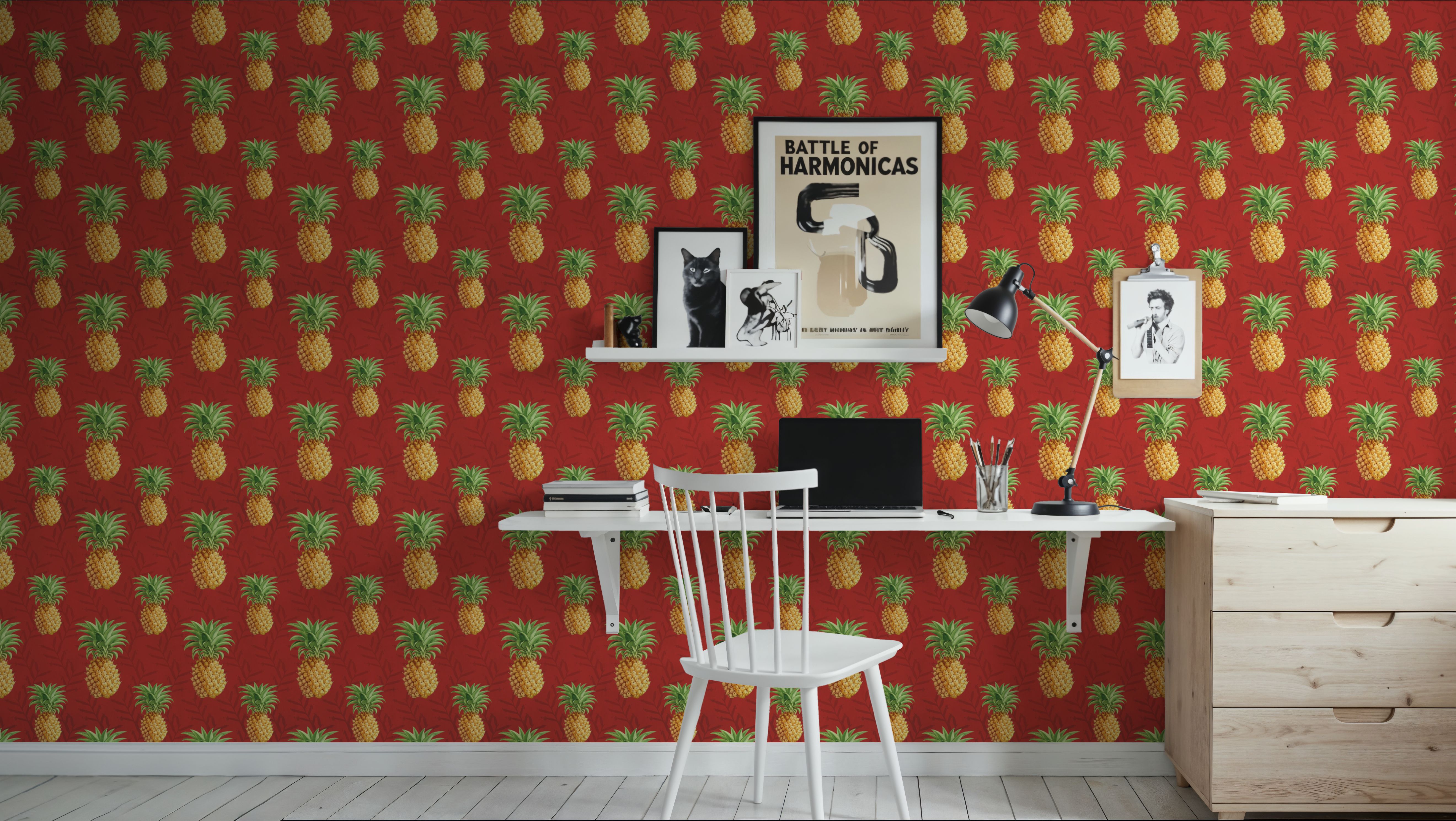 Pineapple Paradise Red