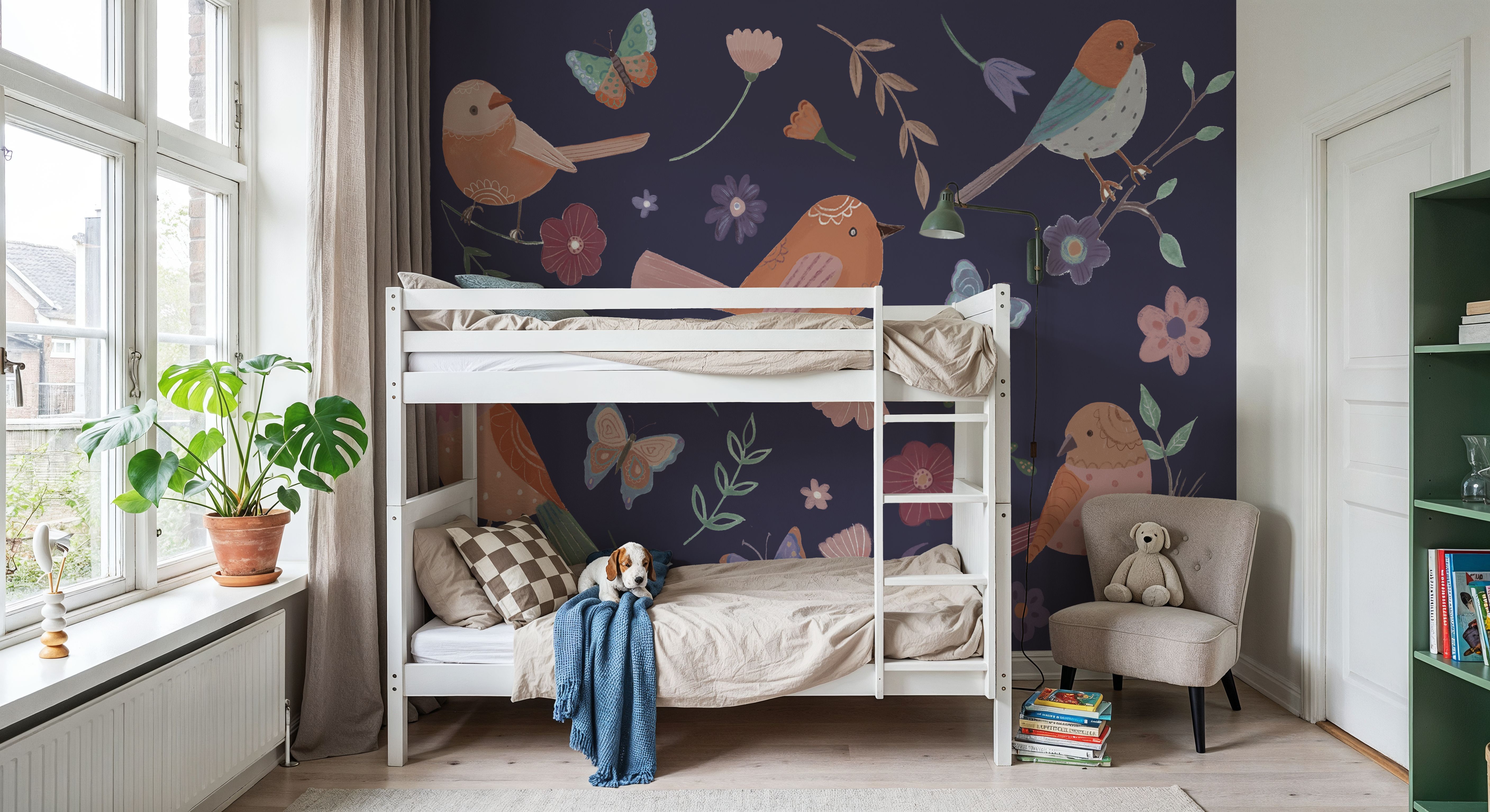 Royal Birds, Wallpaper