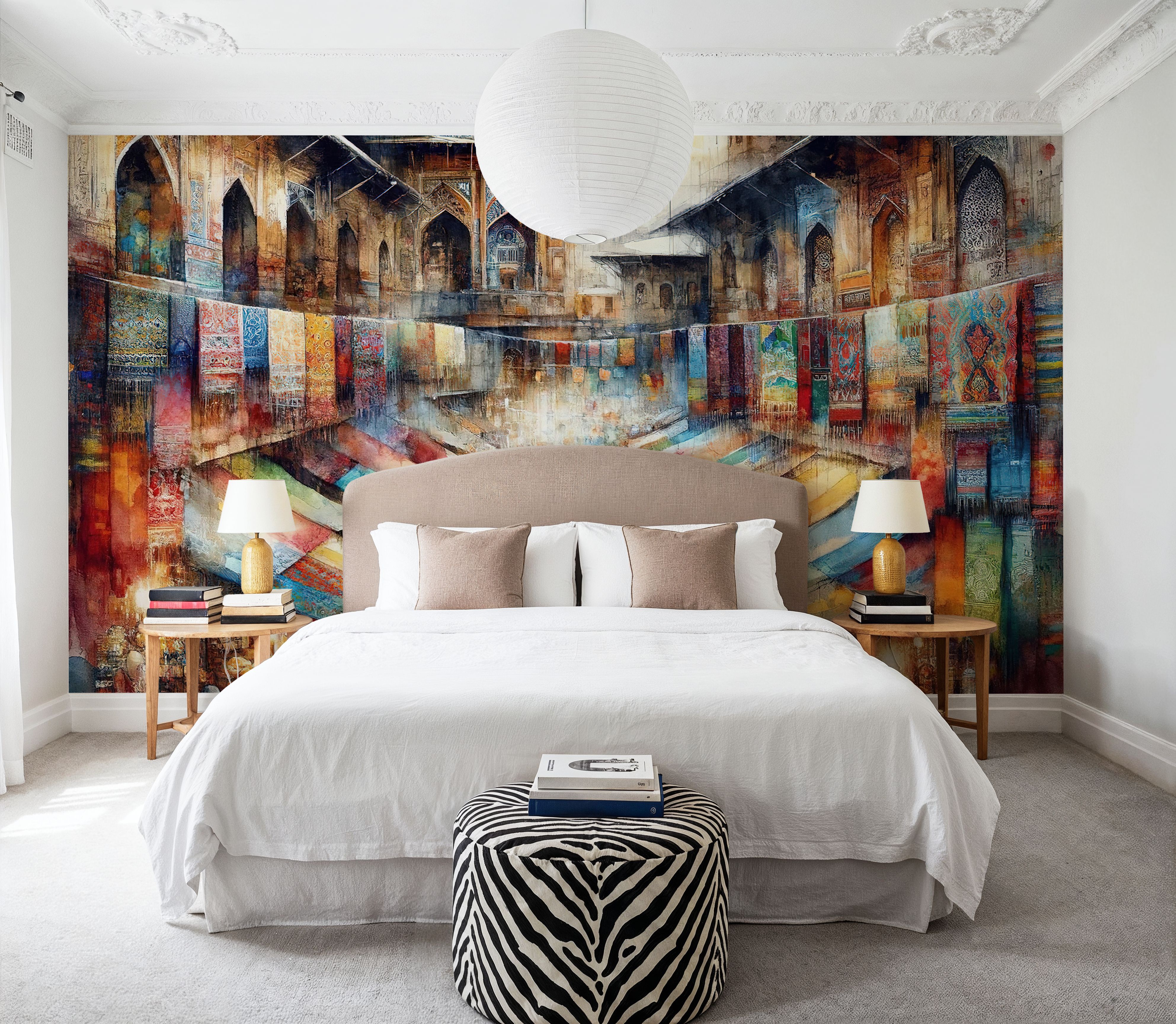 Bazaar's Symphony of Colors