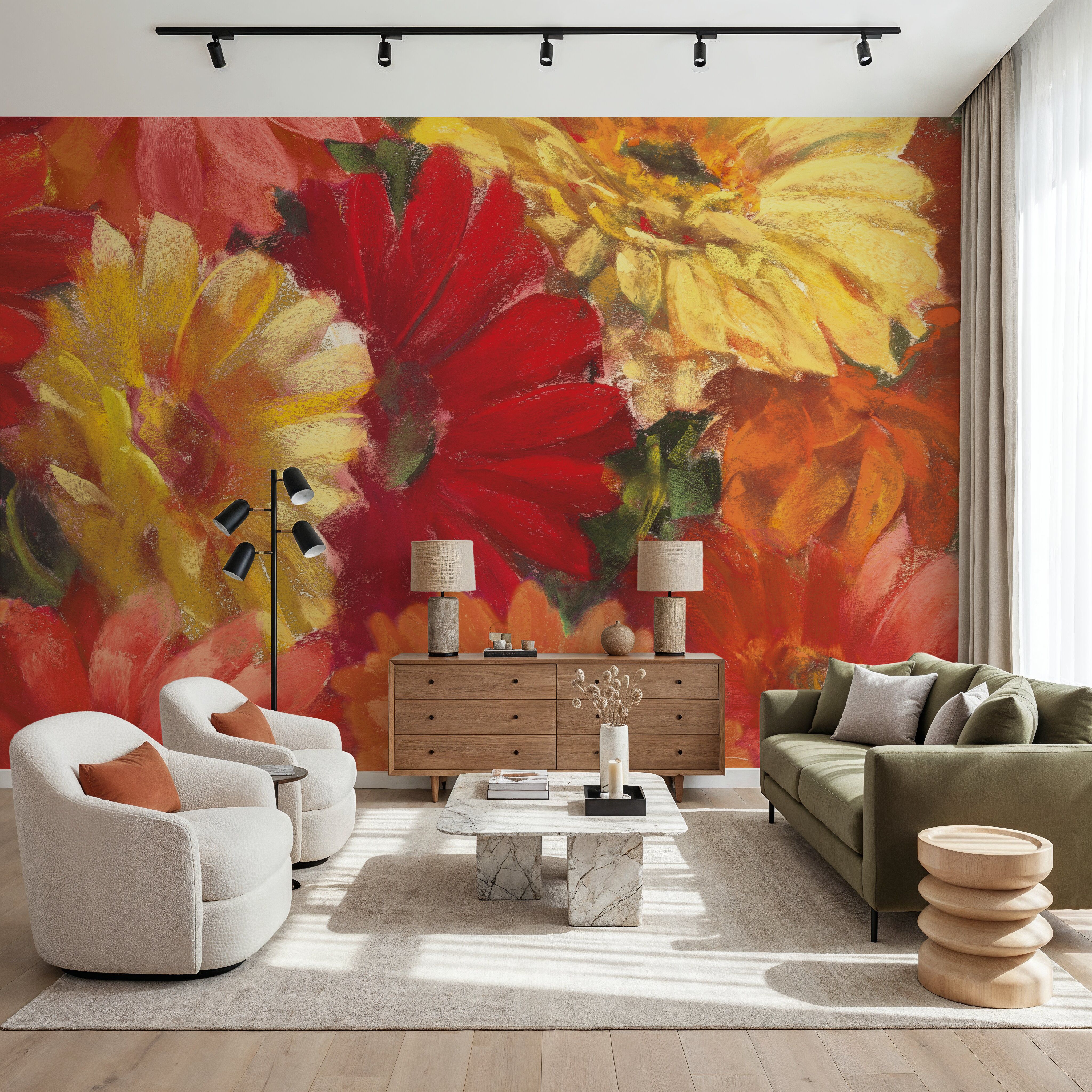 Bountiful Gerberas Square II