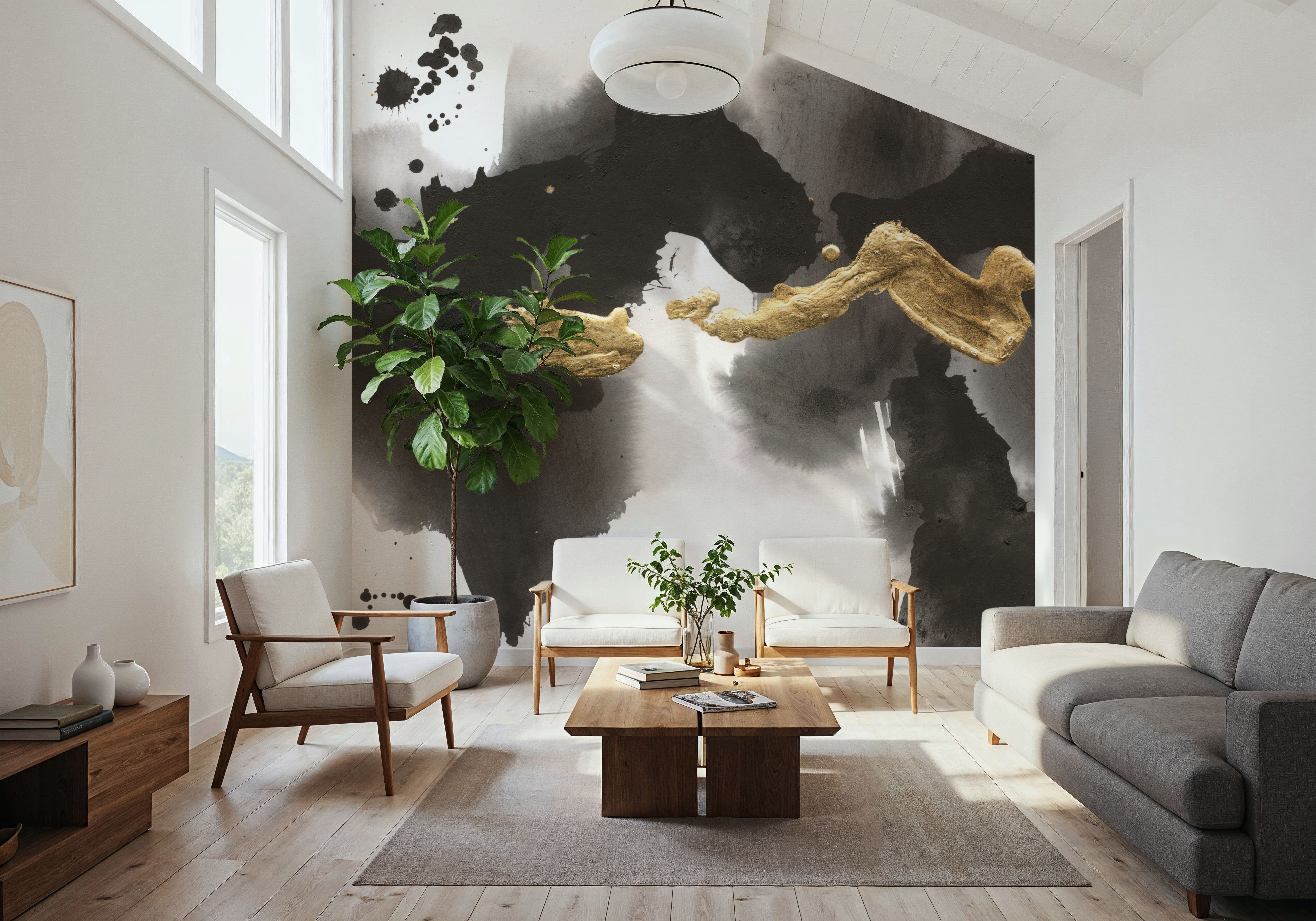 Ink Splash I, Tapeten