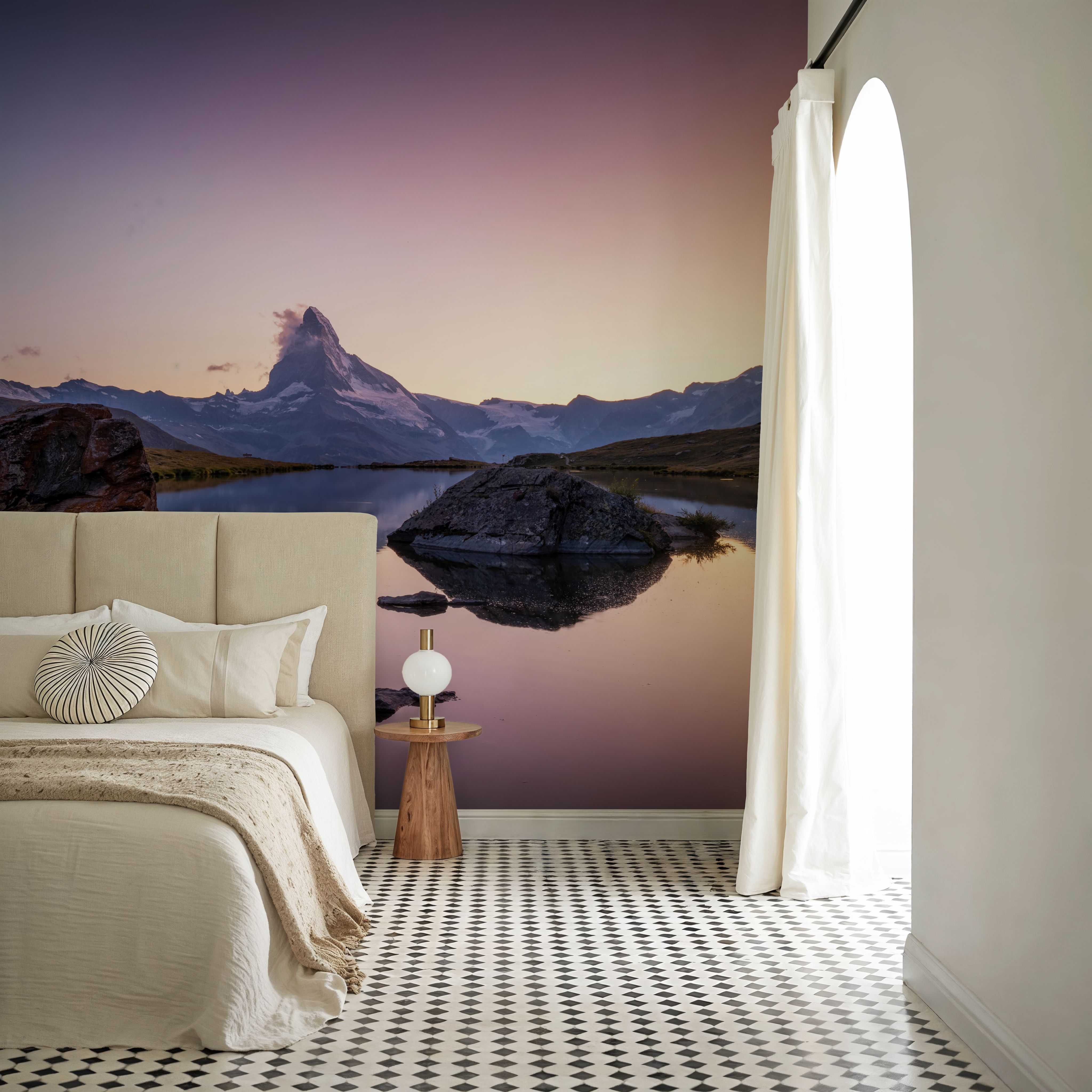 Matterhorn Reflections Pink