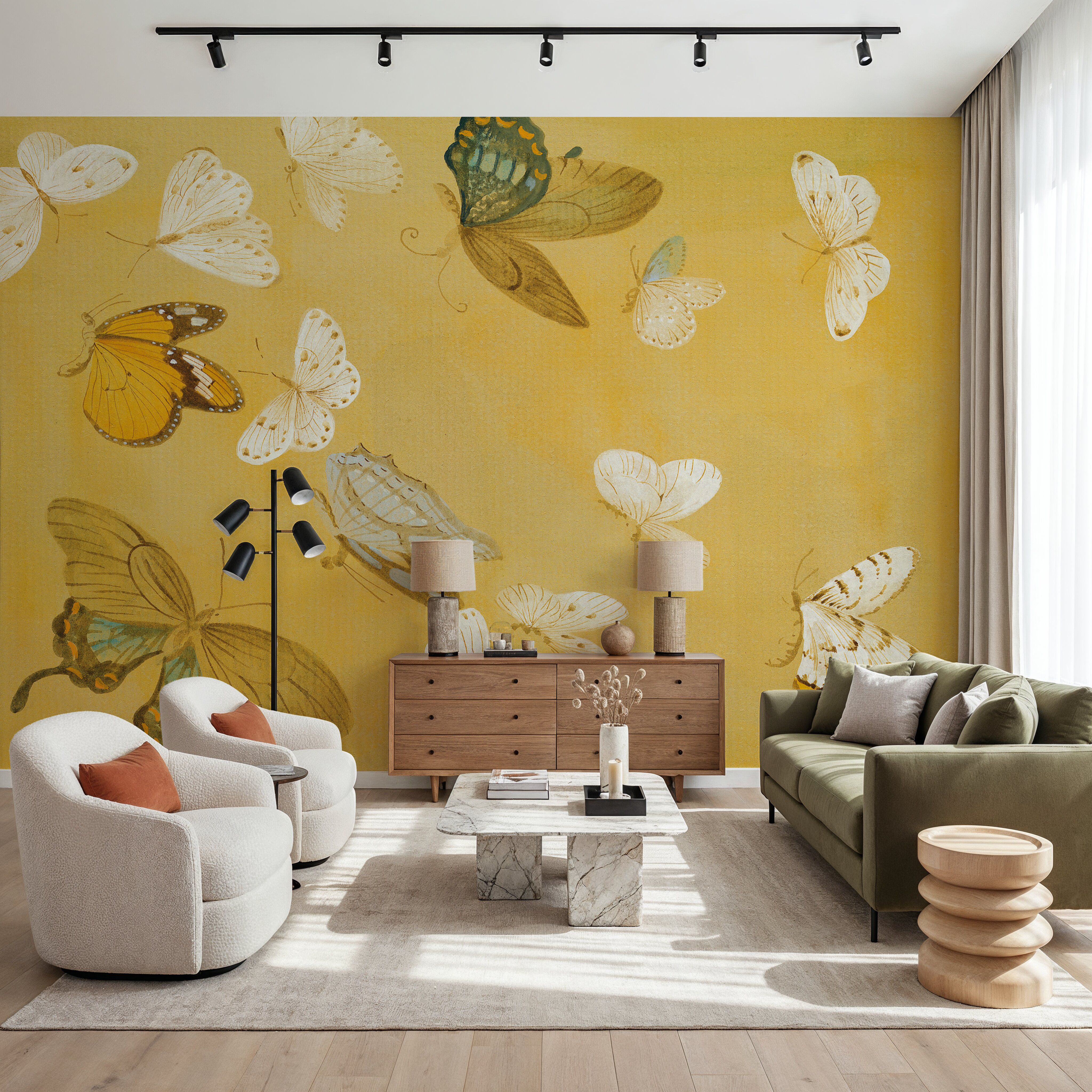 Chrysanthemum Butterflies