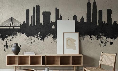 Mumbai Skyline India Bombay Concrete