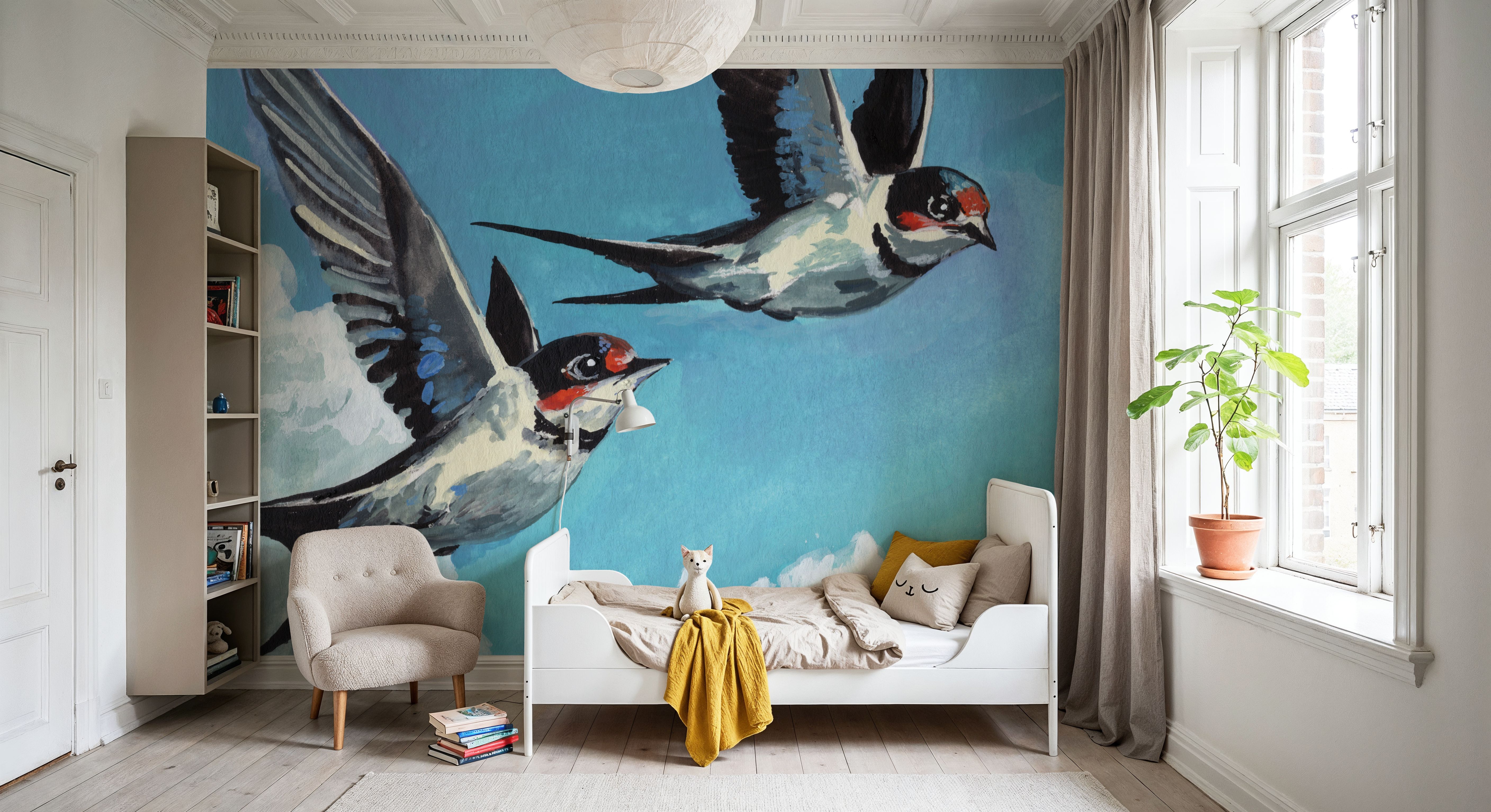 Two Birds in The Clouds