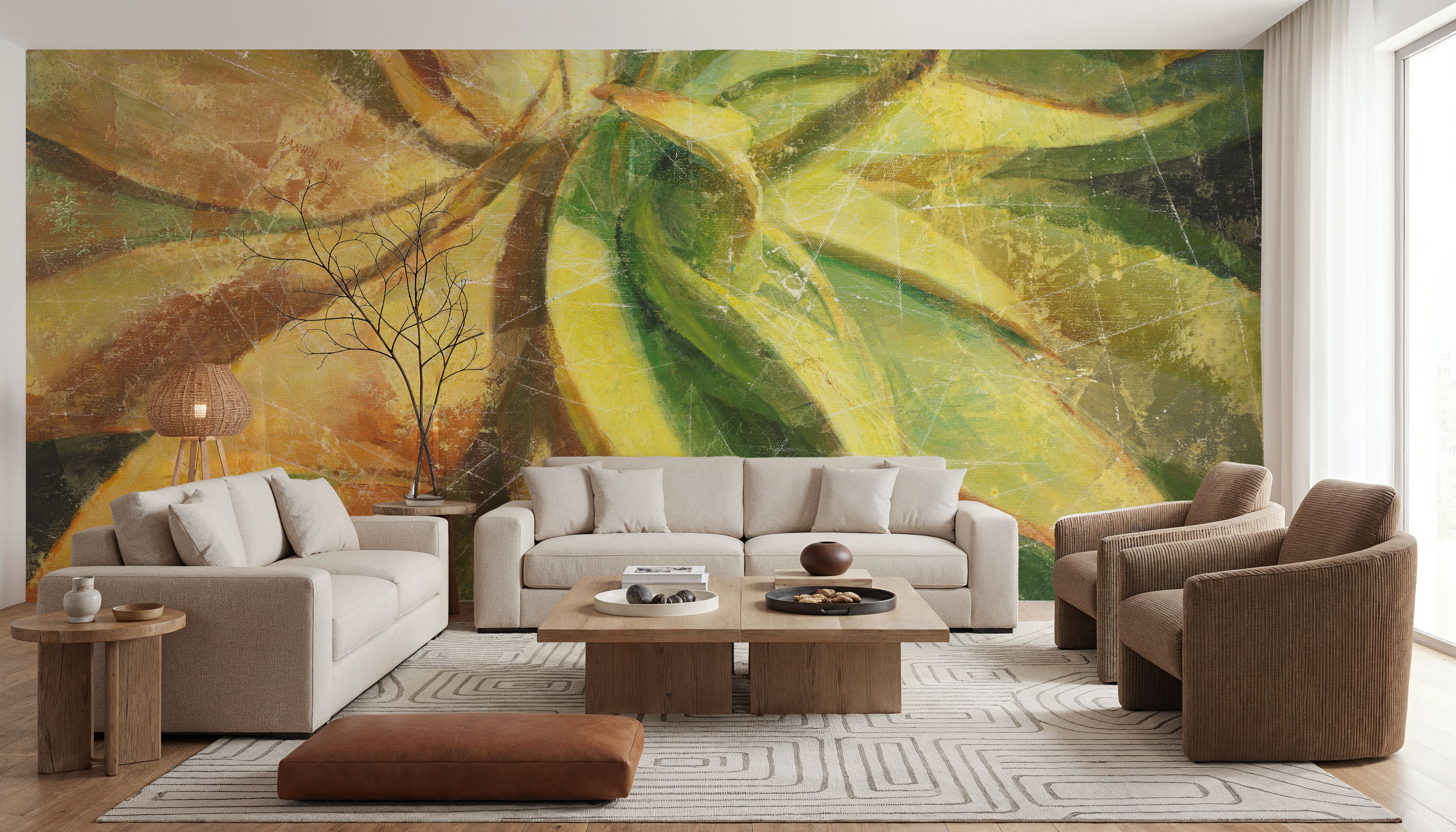 Nature Delight I, Behang