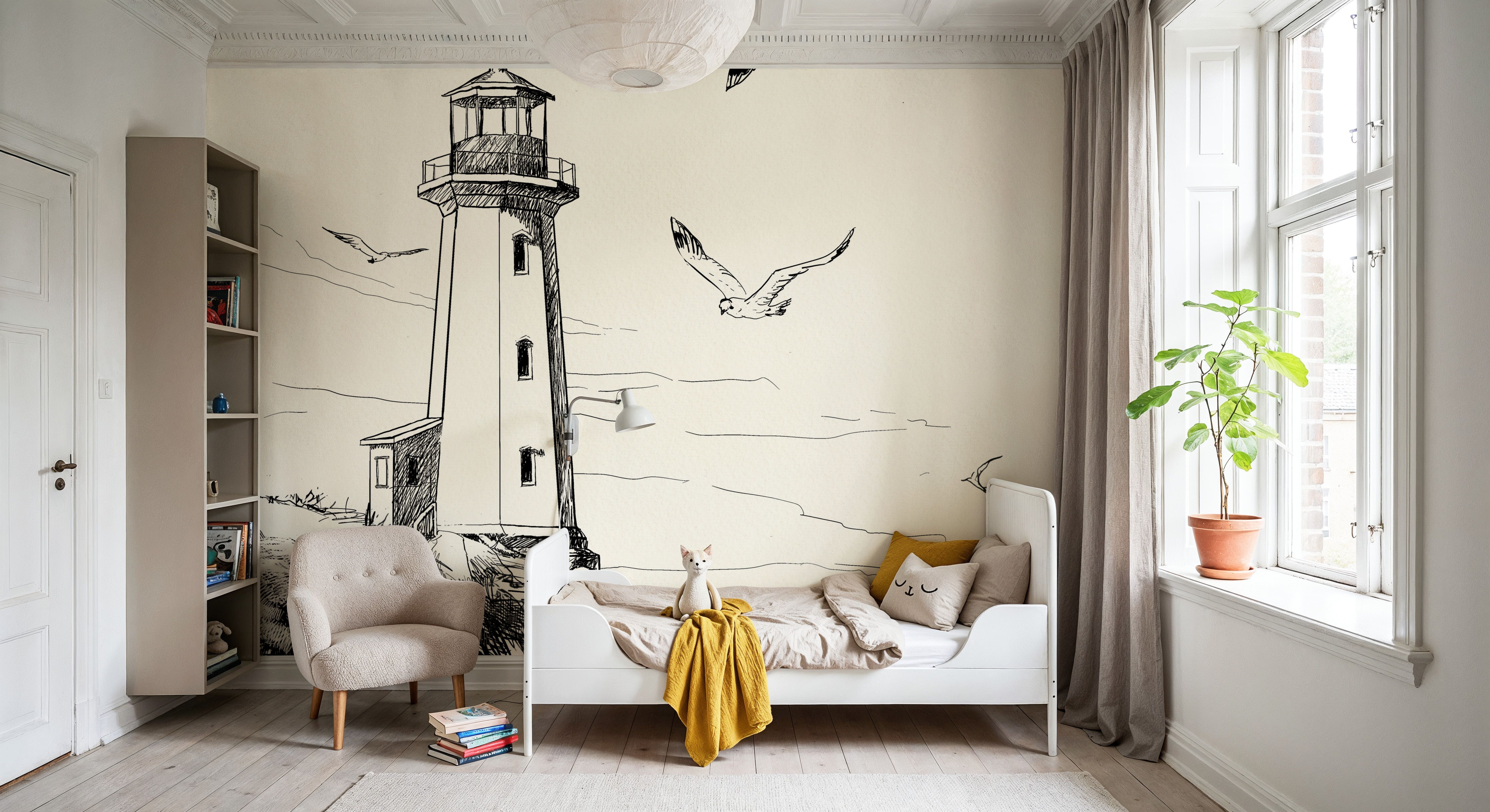 Coastal Sketch I, Tapet