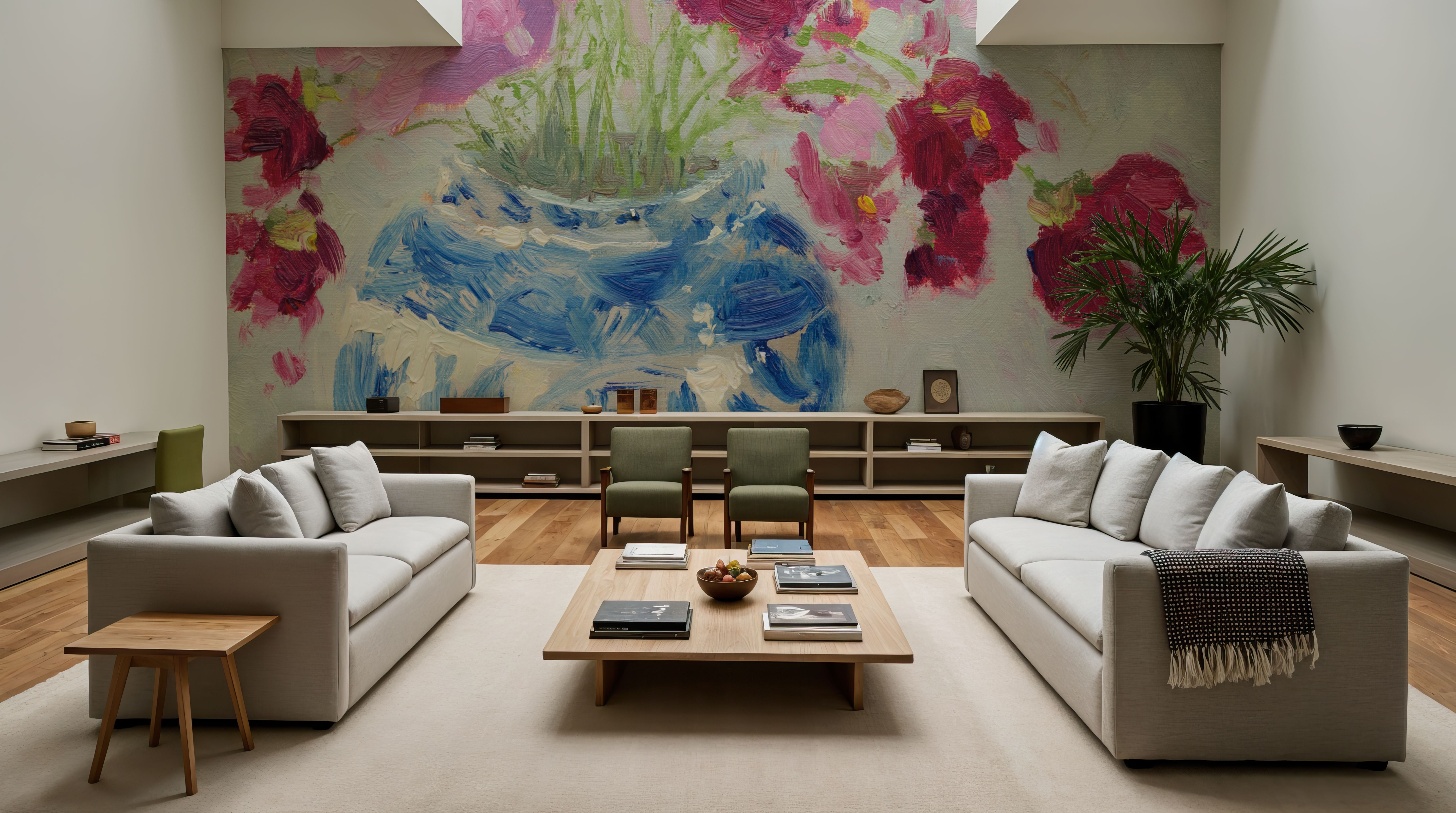 Cosmos in Chinoiserie Vase