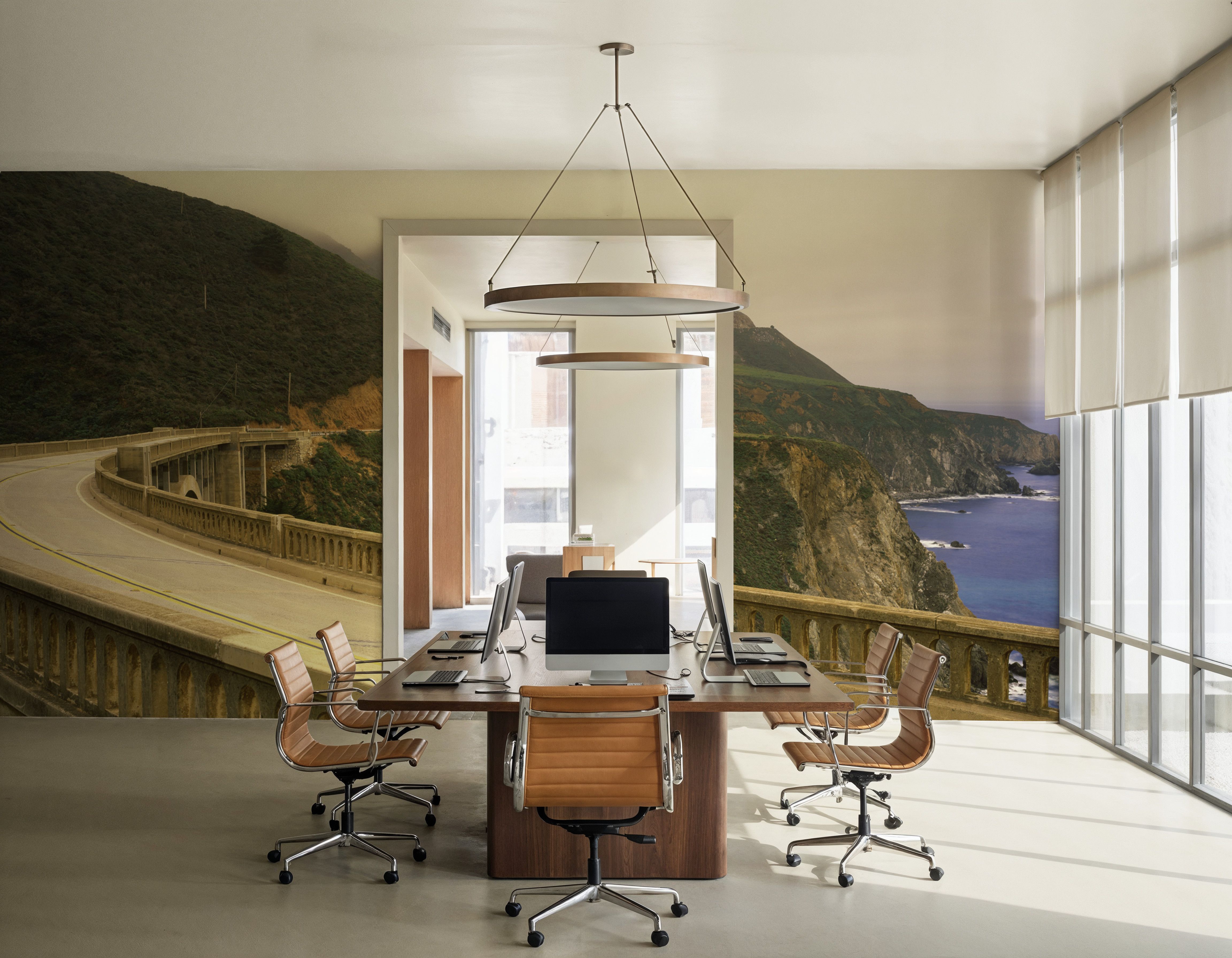 Coastal Cliff Bridge