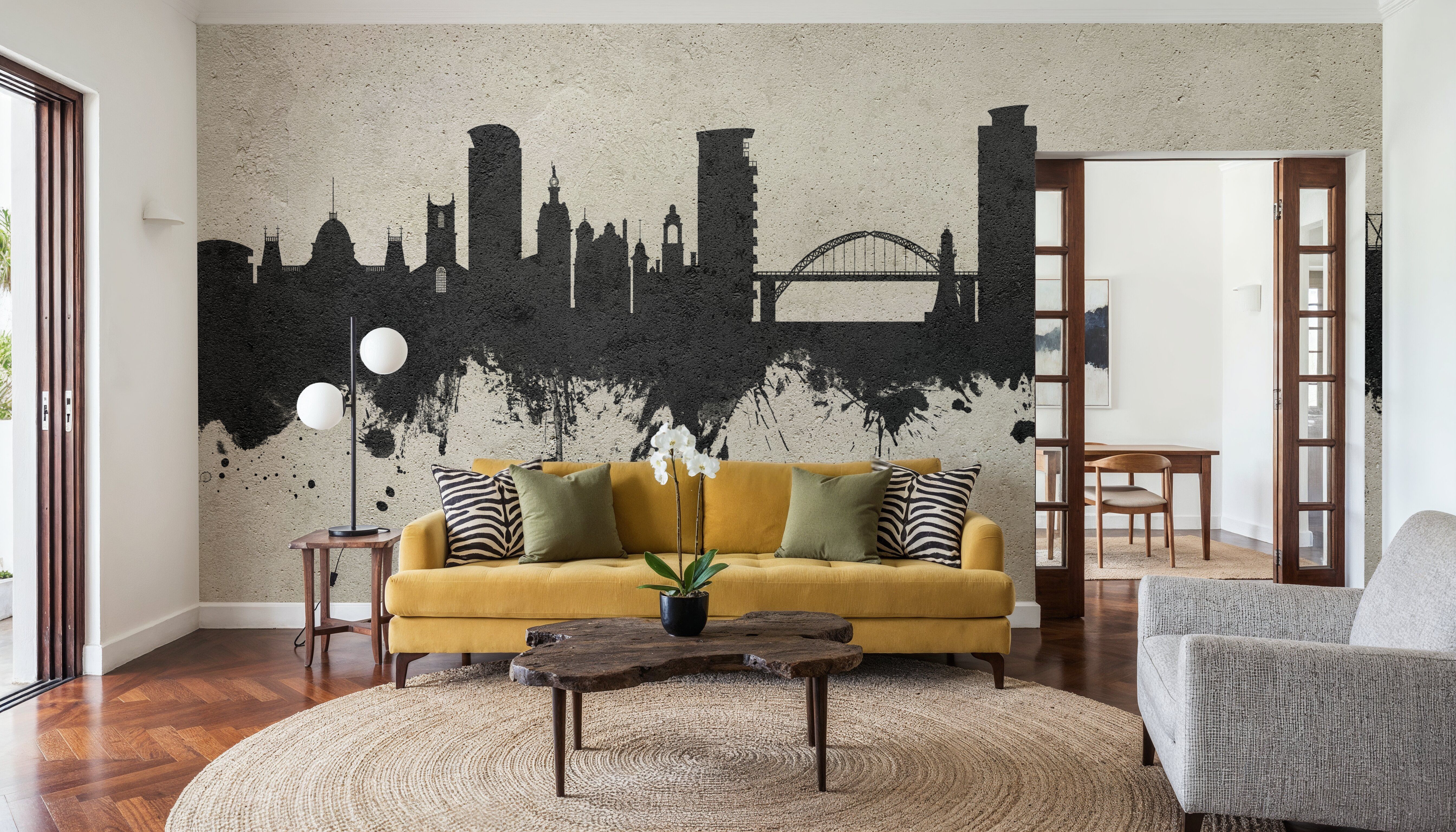 Sunderland England Skyline Concrete