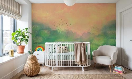 Dreamy Landscape, Peach