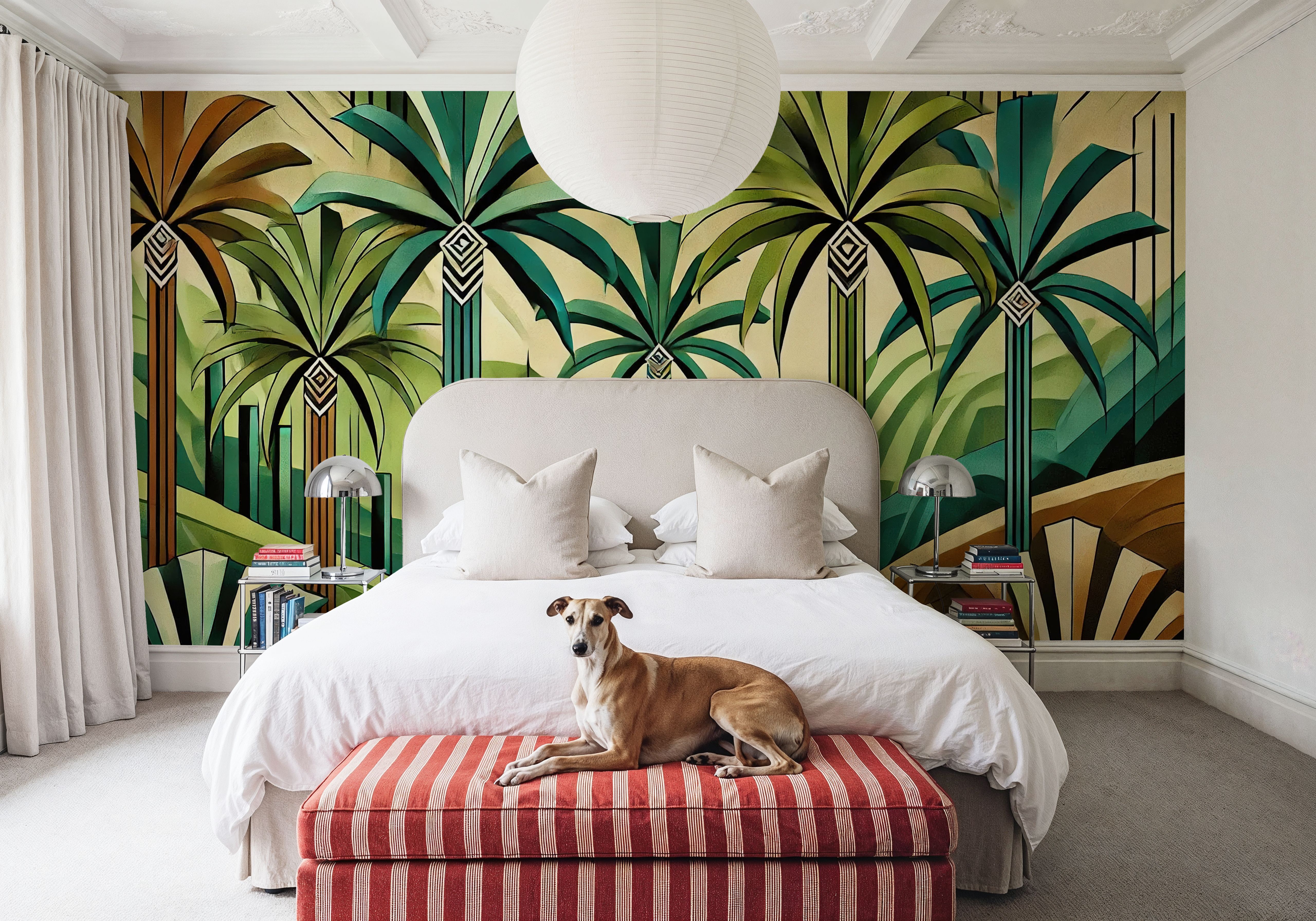 Tropical Art Deco Oasis