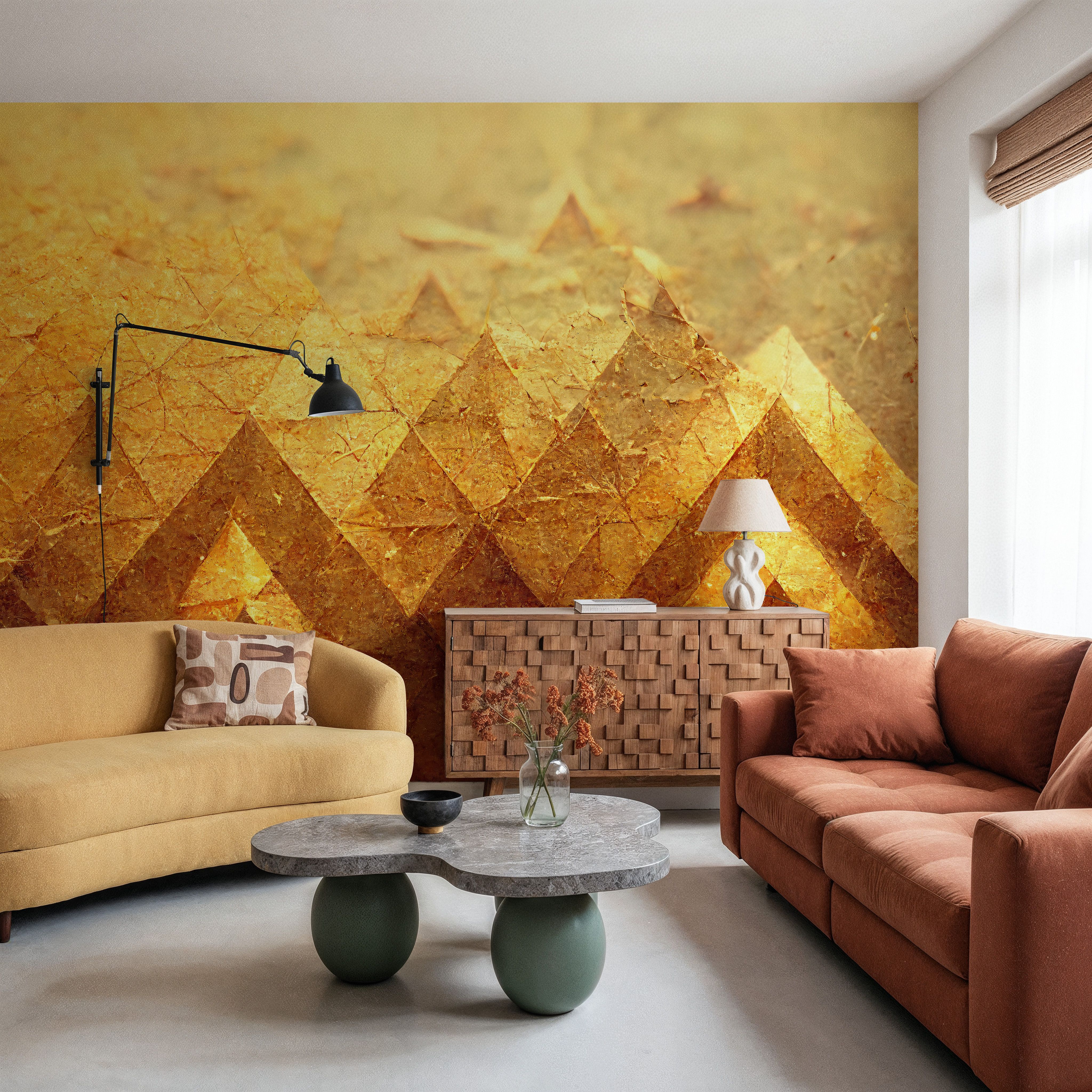 Gilded Pyramids