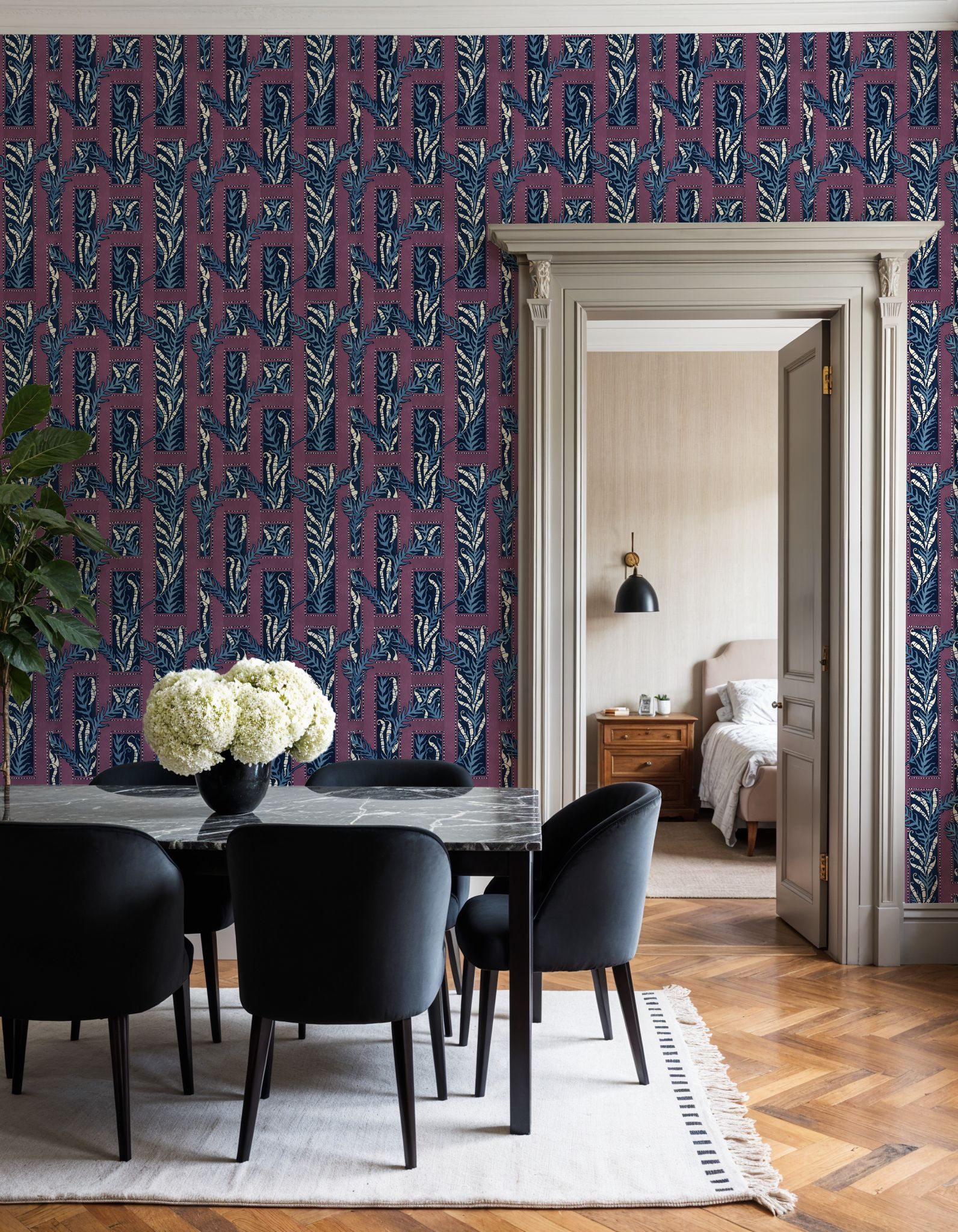 Samarkand Ferns, Plum