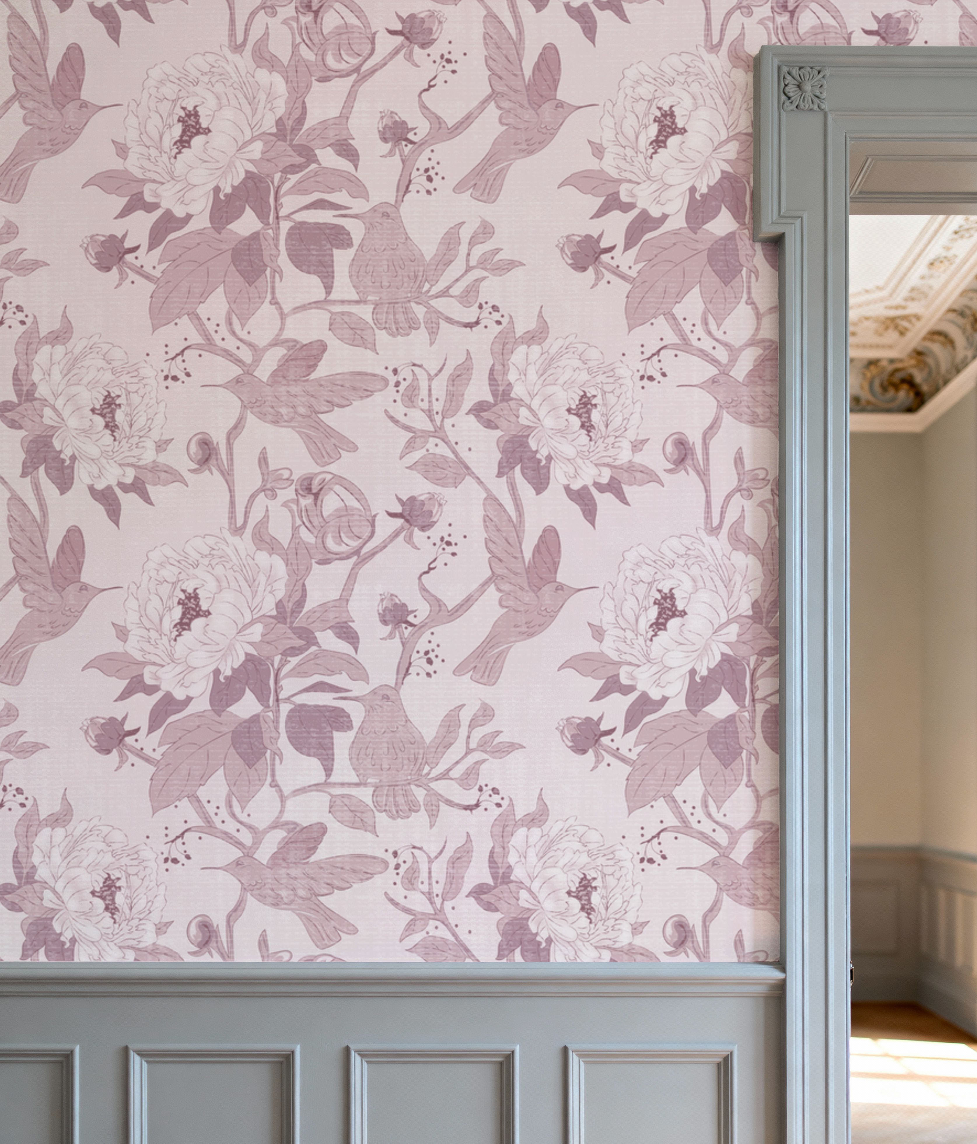 Peony Toile, Rose