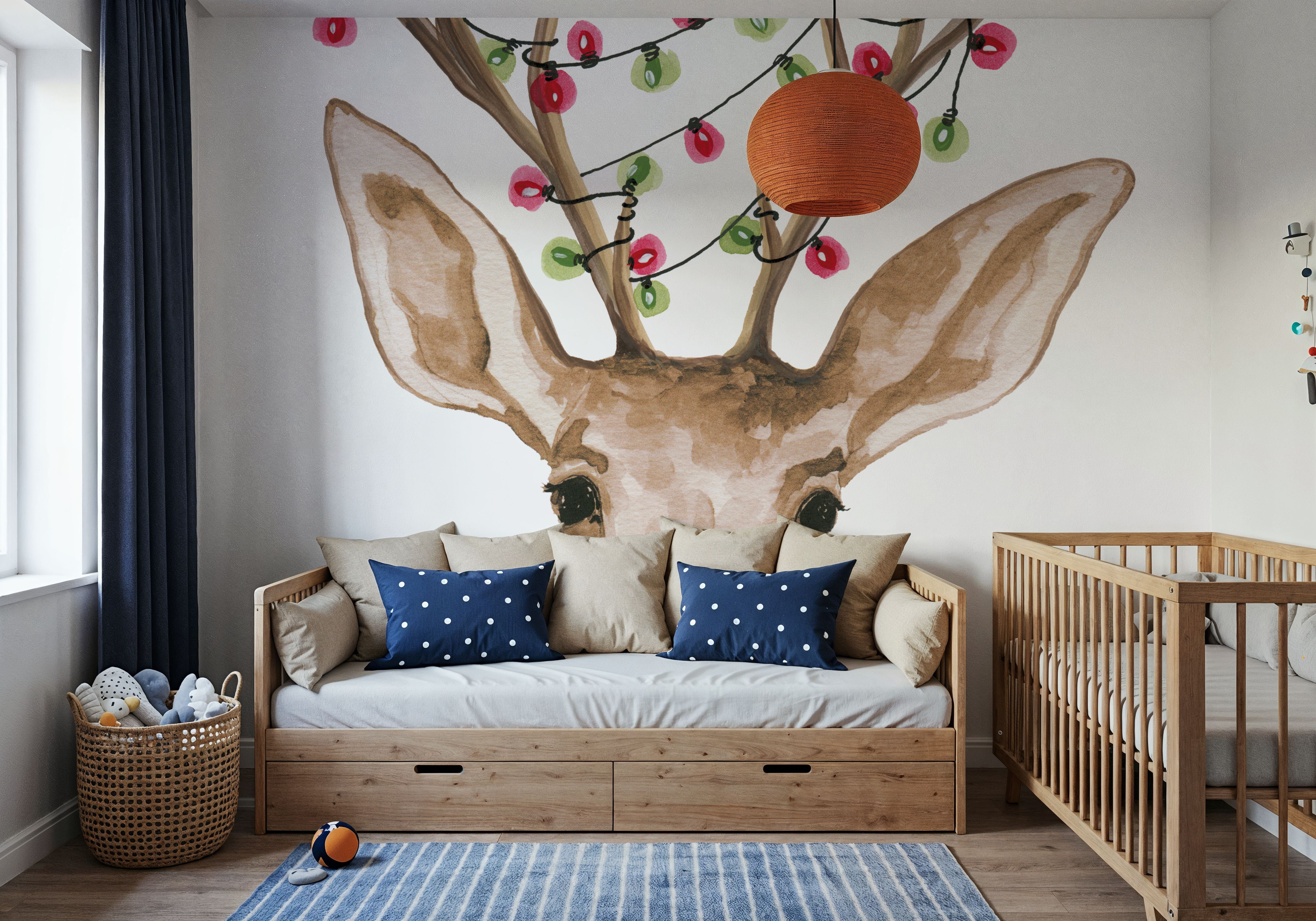 Light Tangled Reindeer