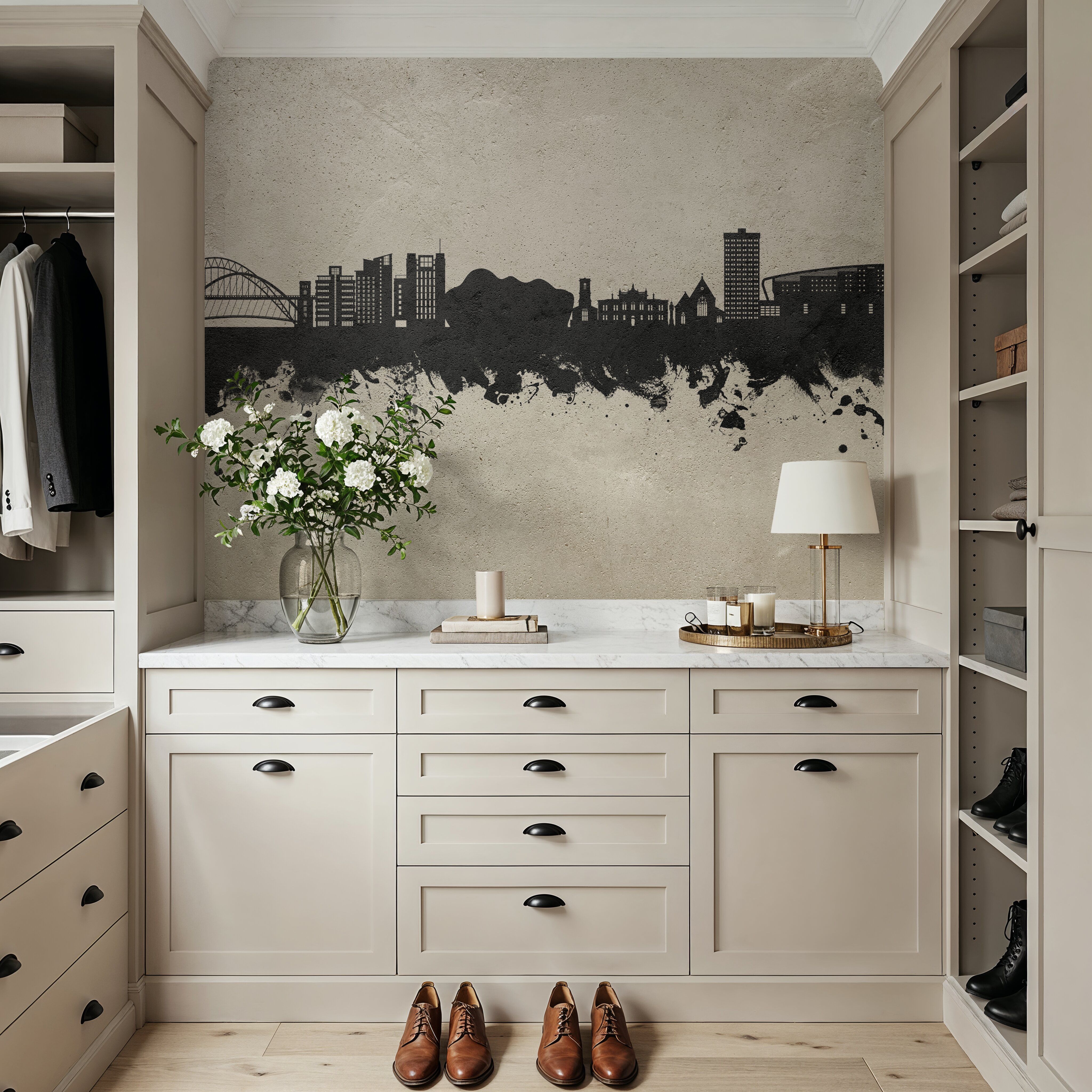 Gateshead England Skyline Concrete