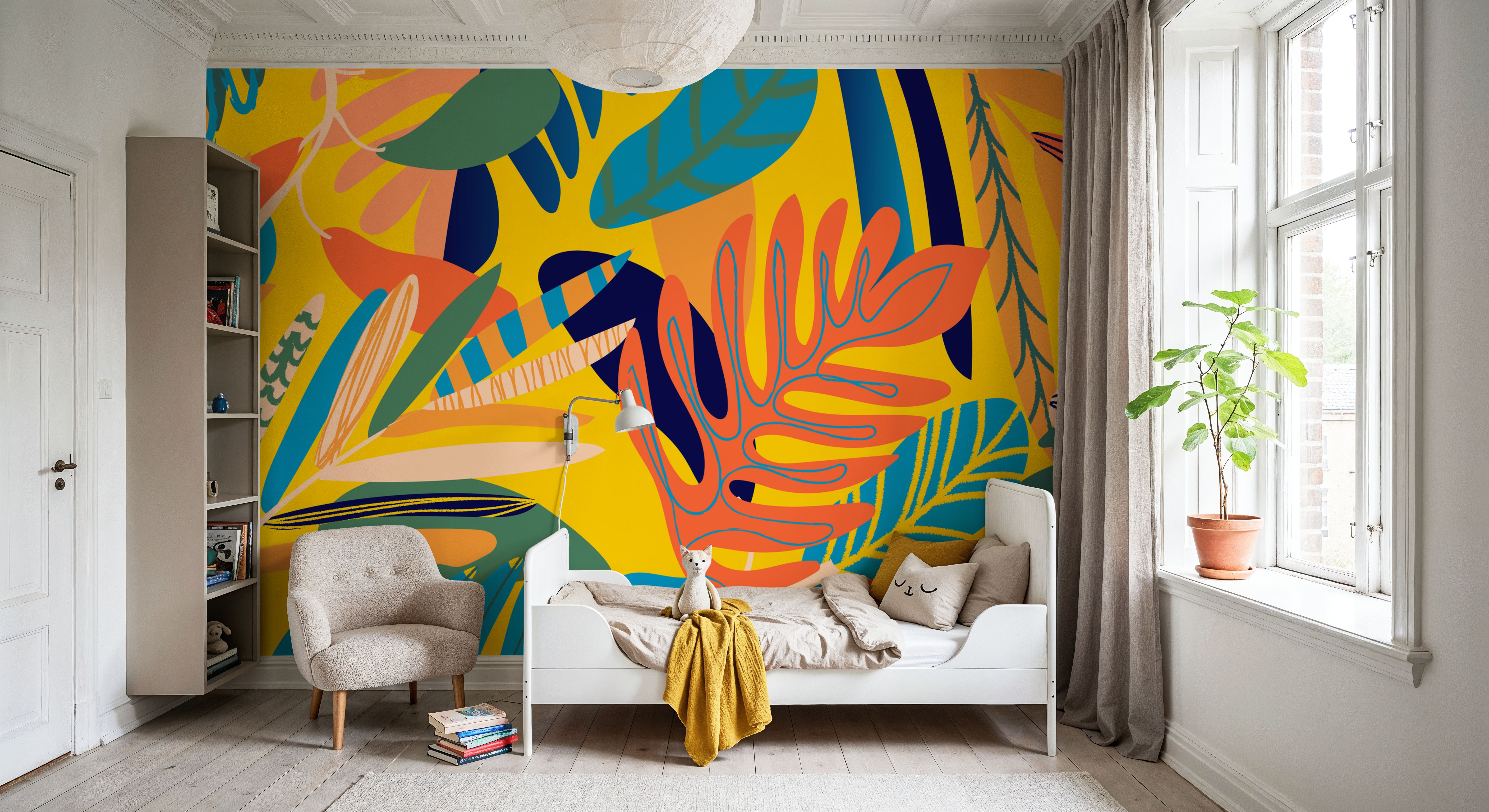 Trendy Tropical, Wallpaper