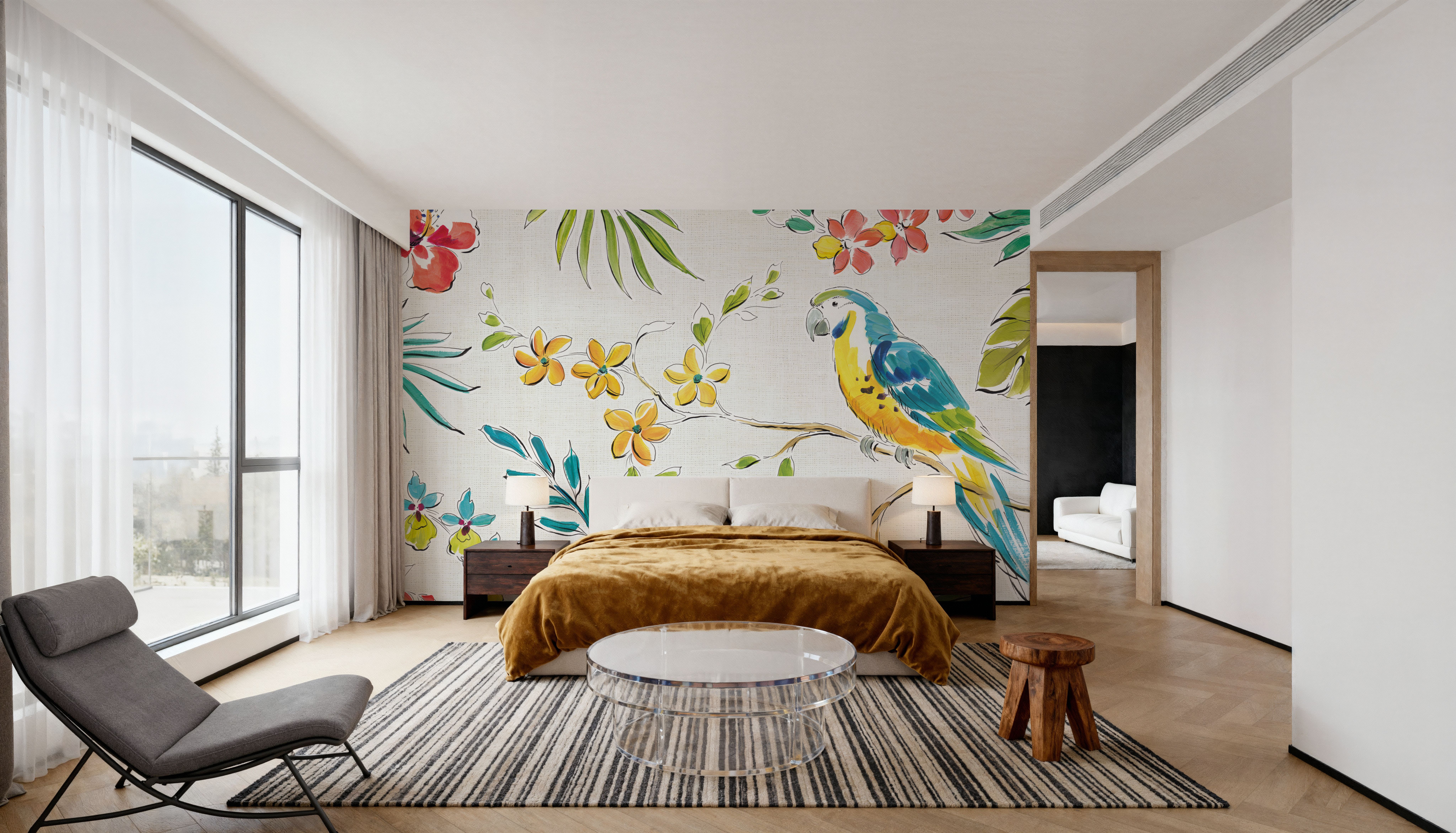 Tropical Oasis II White