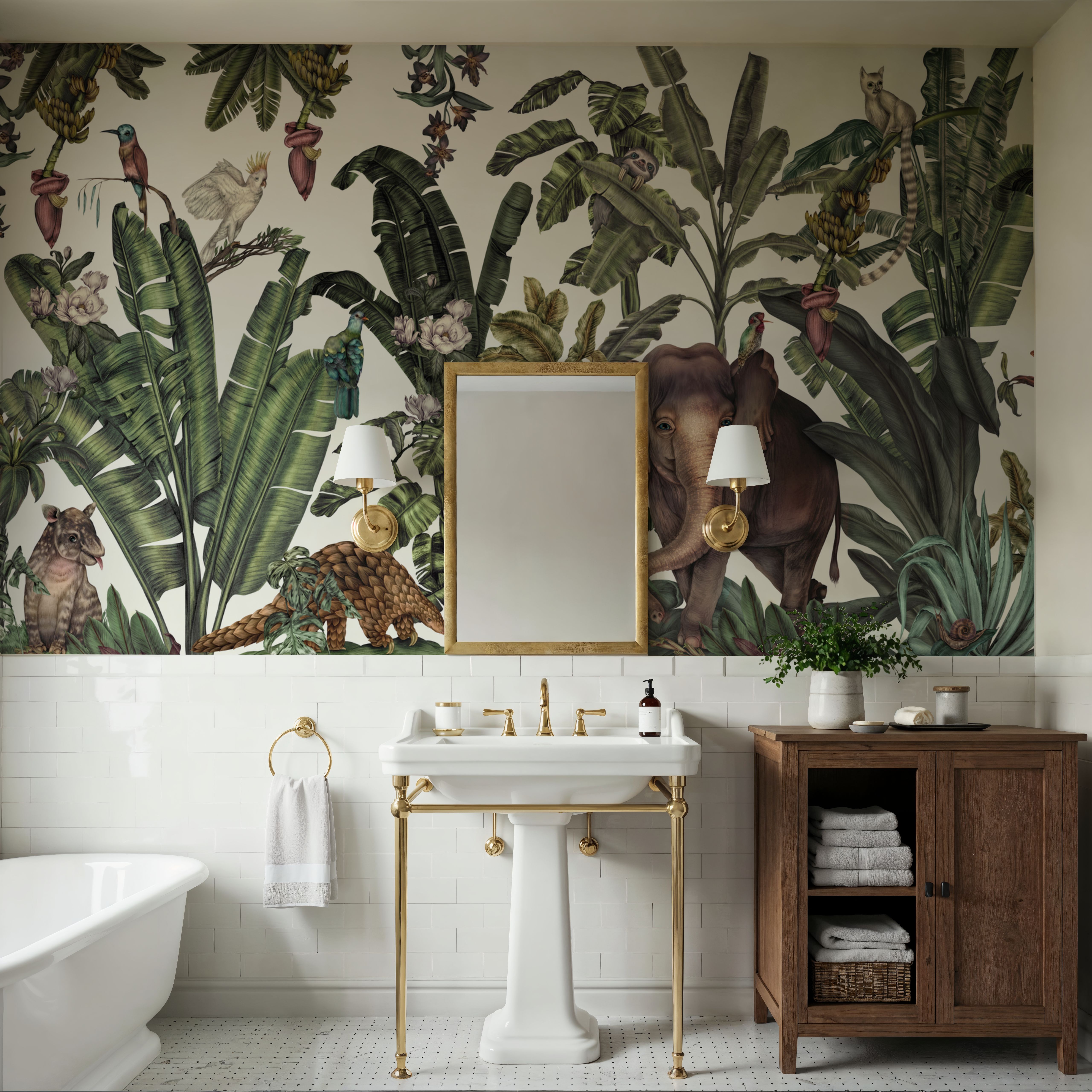 Jungle Kingdom, White