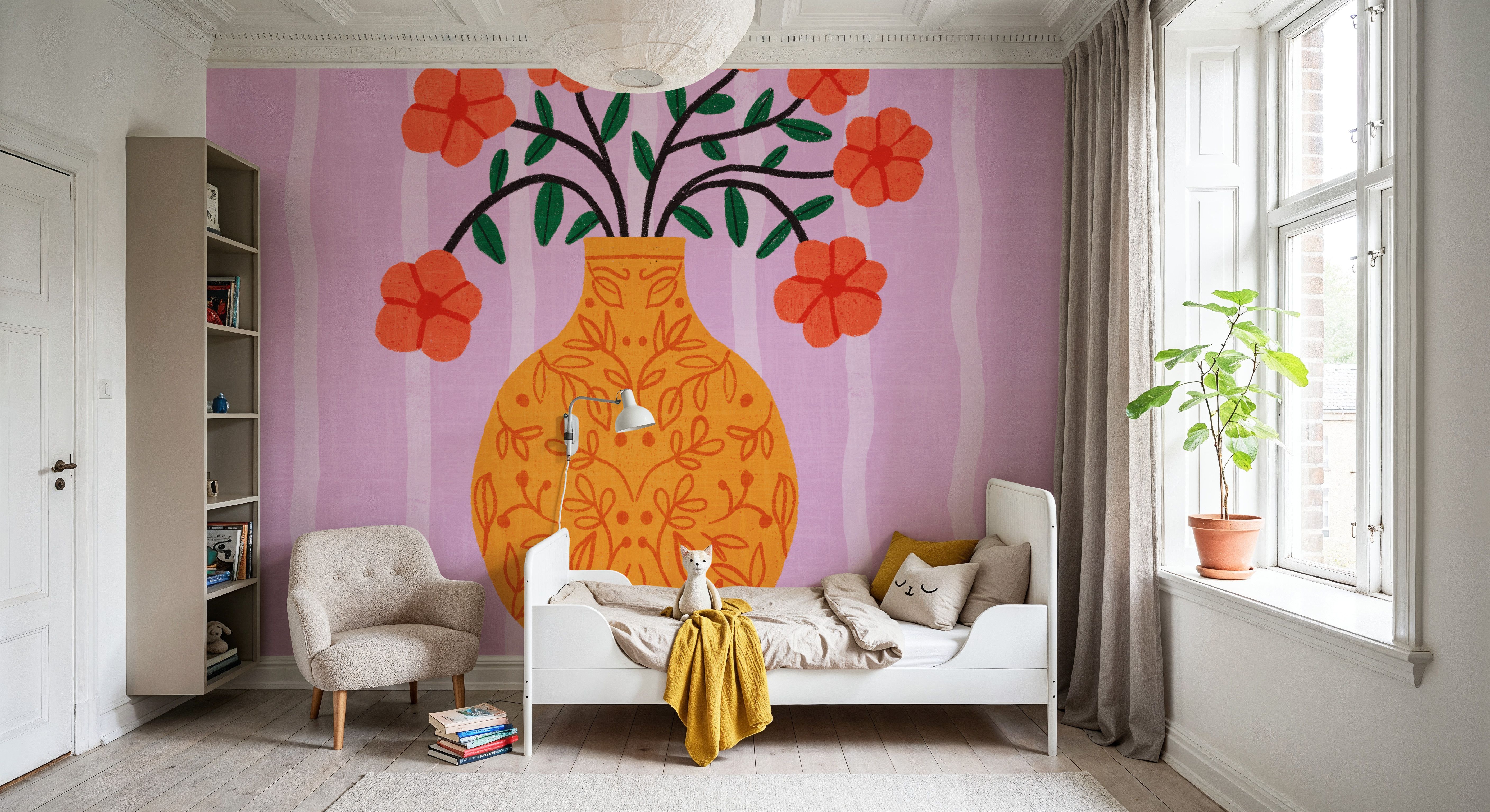 Still Blooms III, Papel de parede