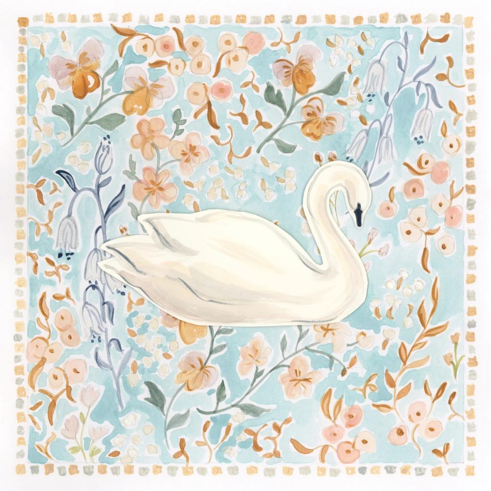 Chinoiserie Swan