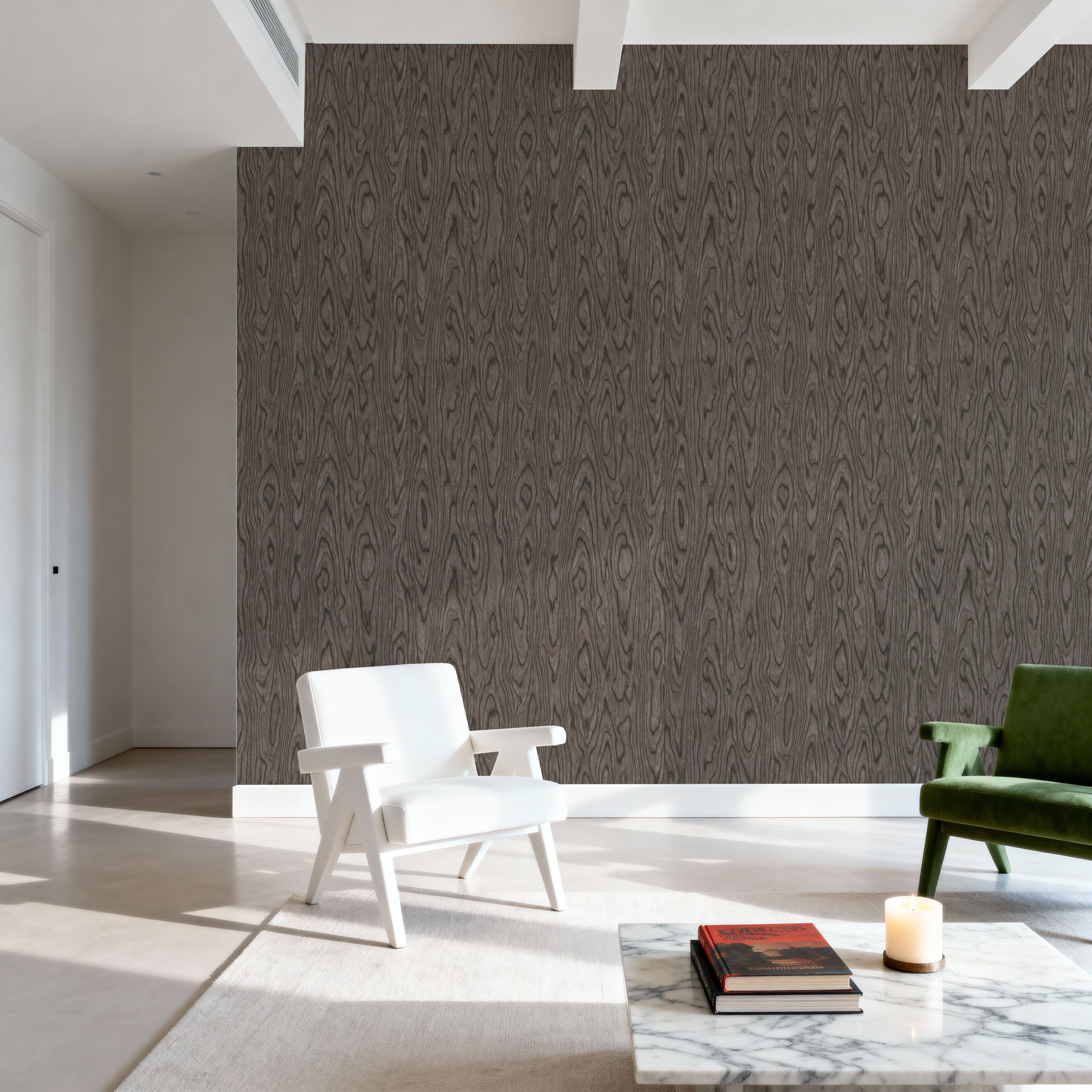 Conoid Grain, Raw Umber