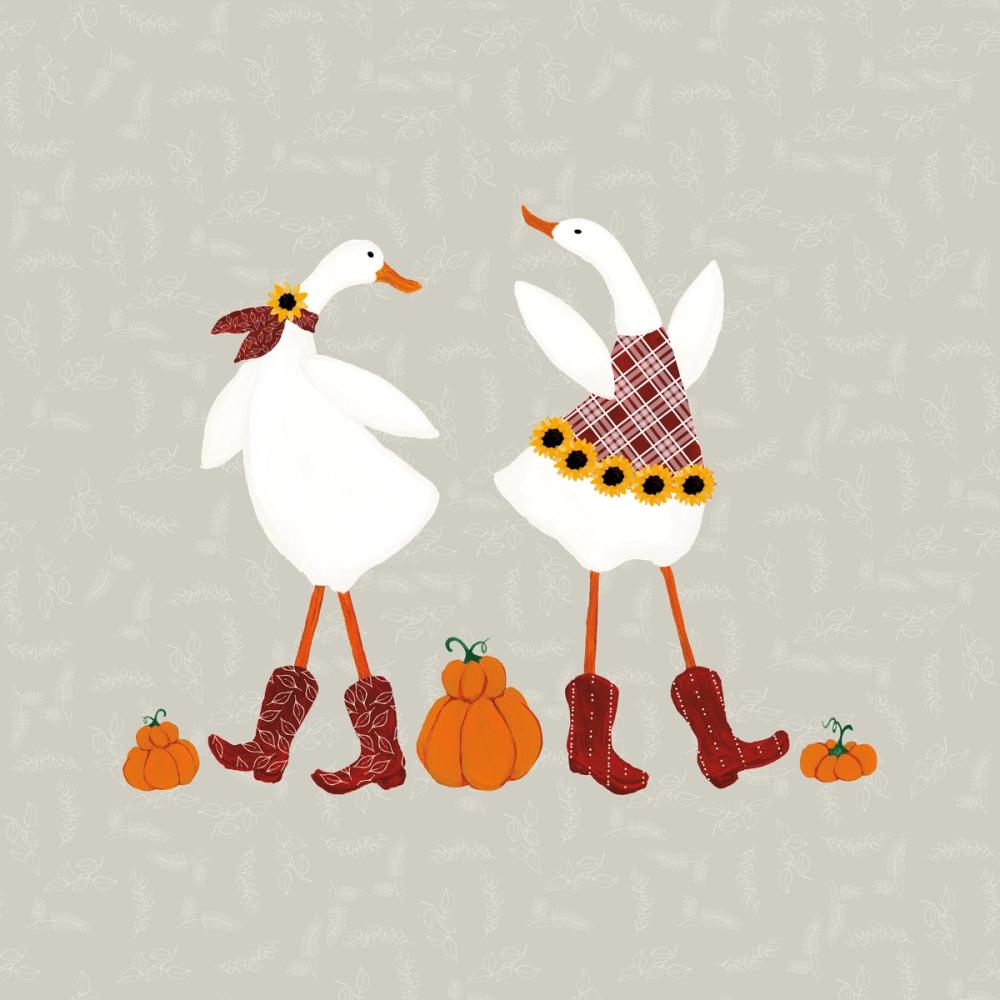 Ducks in the Pumpkin Patch VII