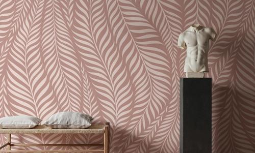 Pink Leaf Wave