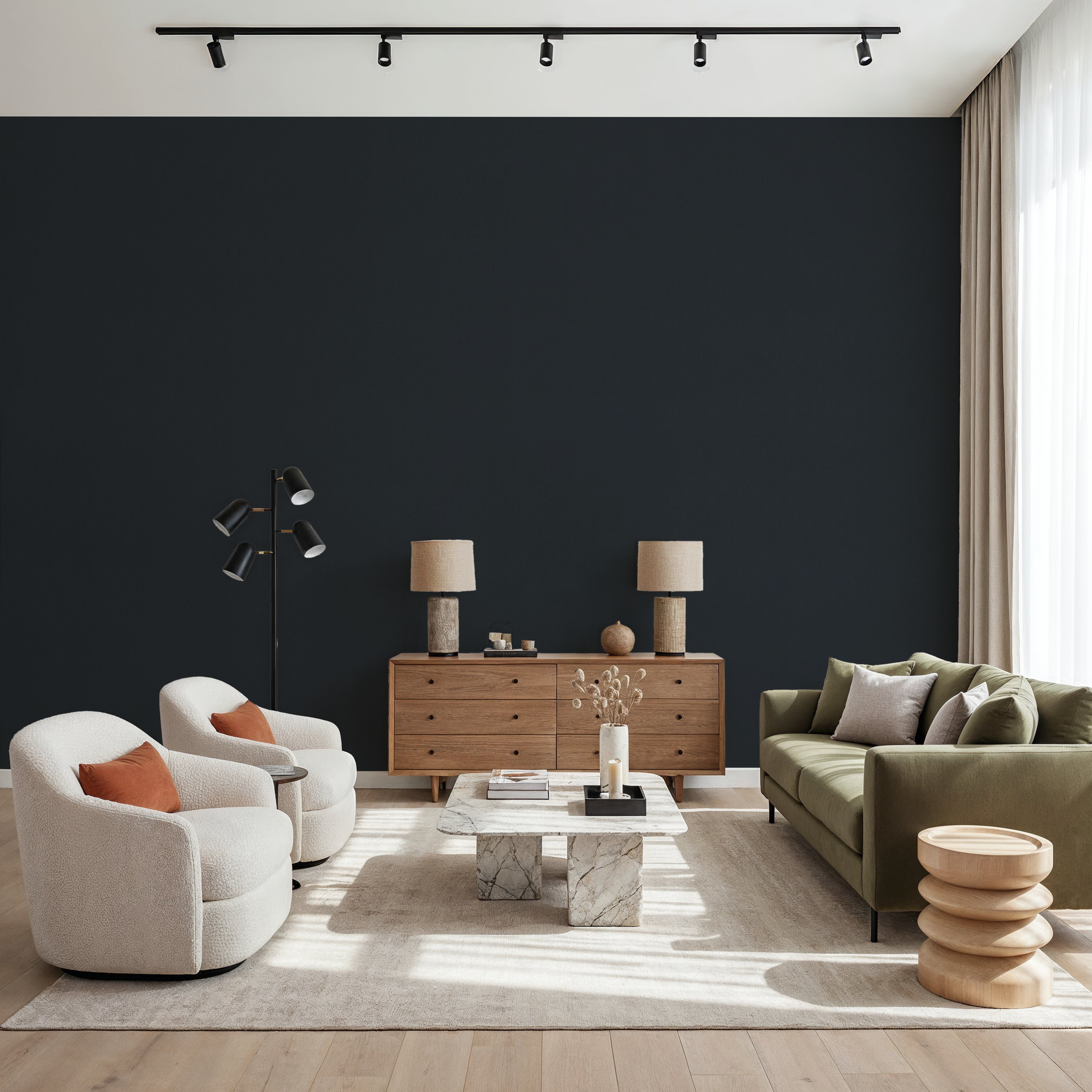 Linen Mist Murky Collection, Midnight