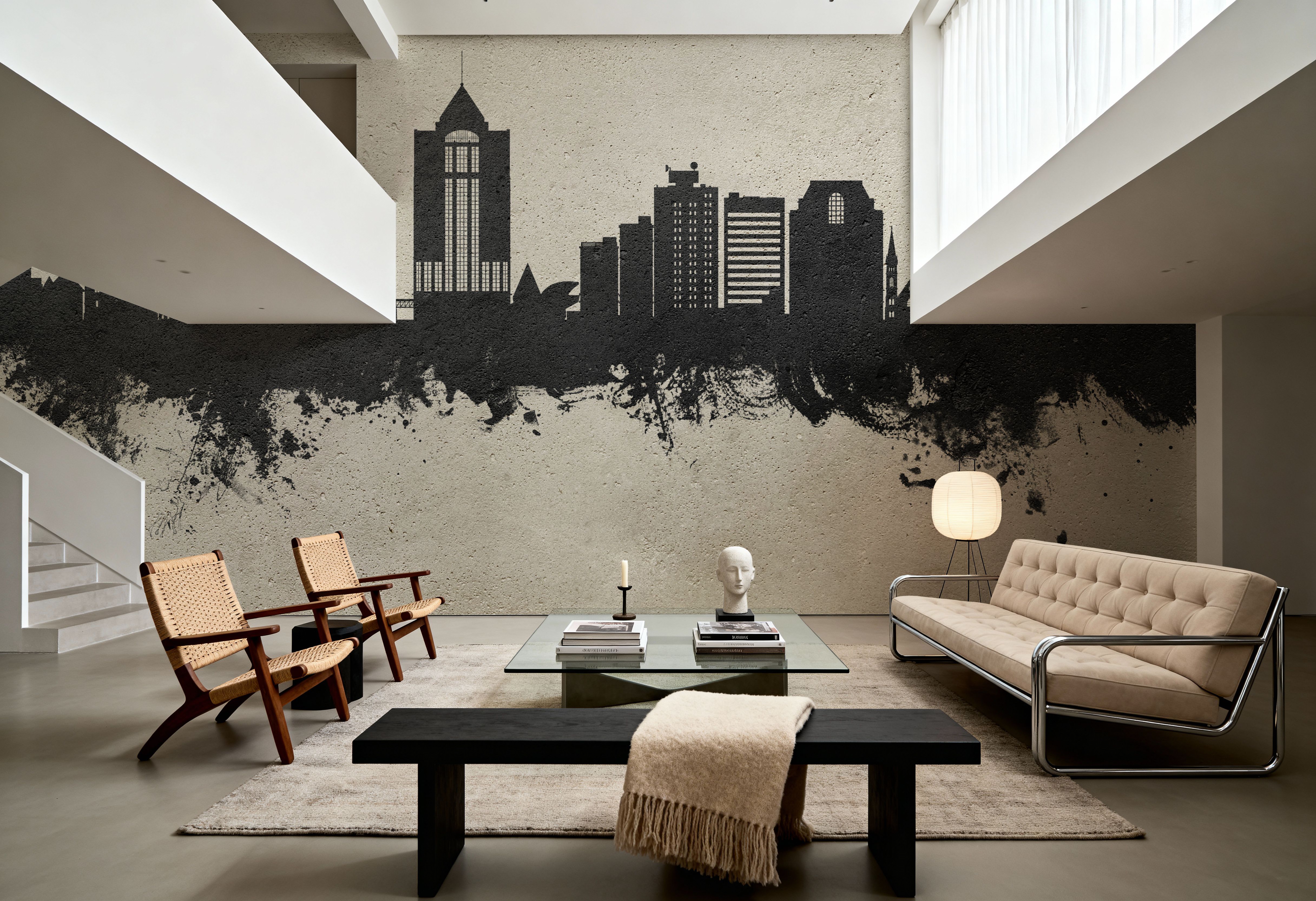 Roanoke Virginia Skyline Concrete