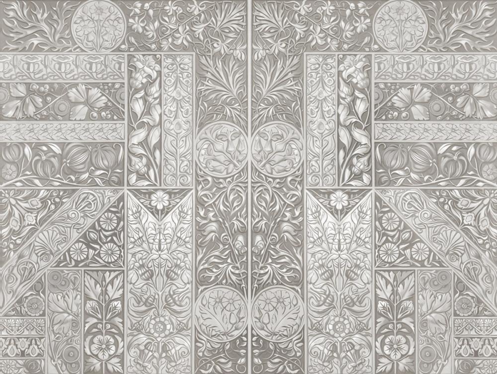 Flower Collection, Ecru