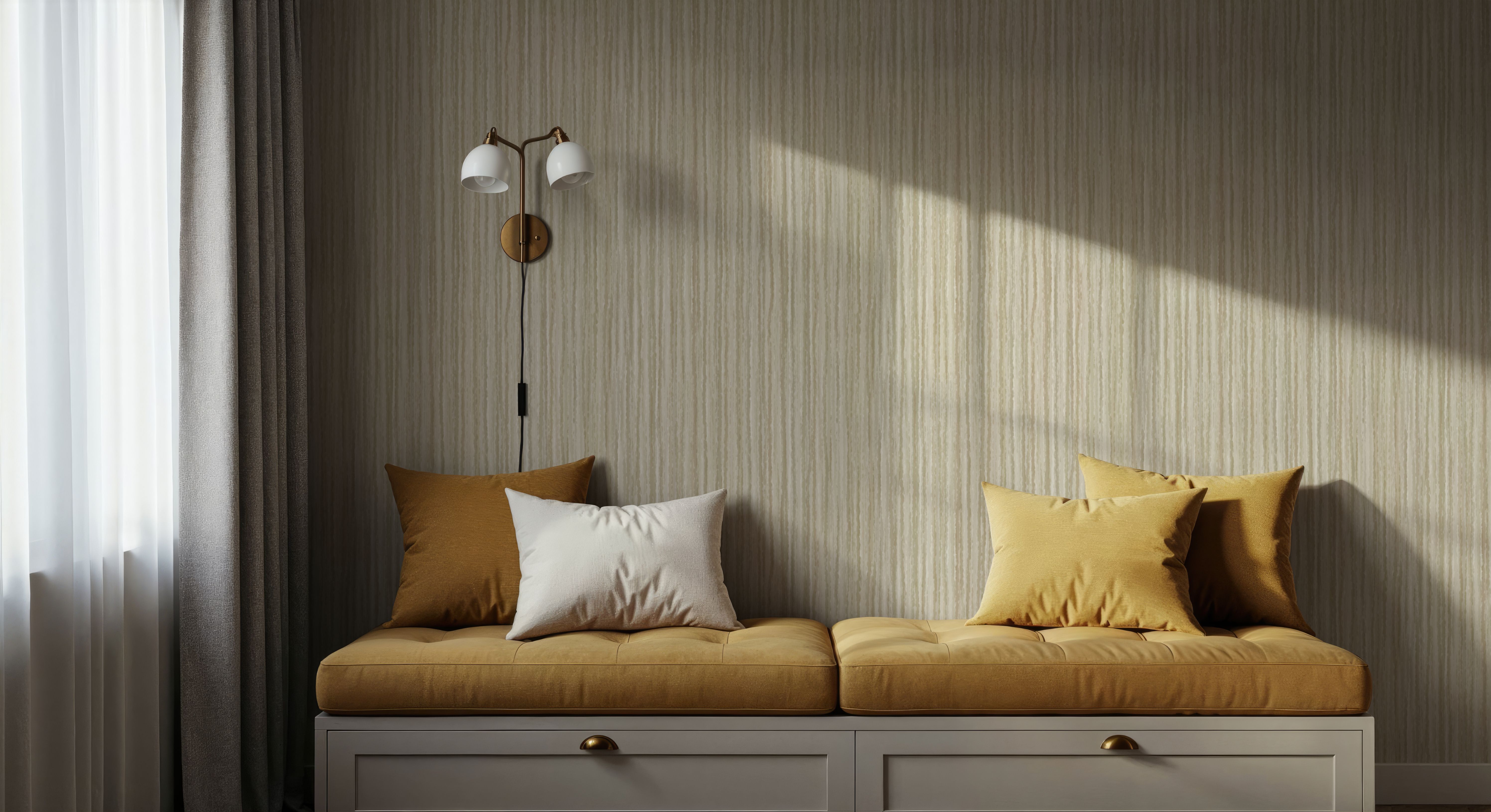 Textured Lines, Beige